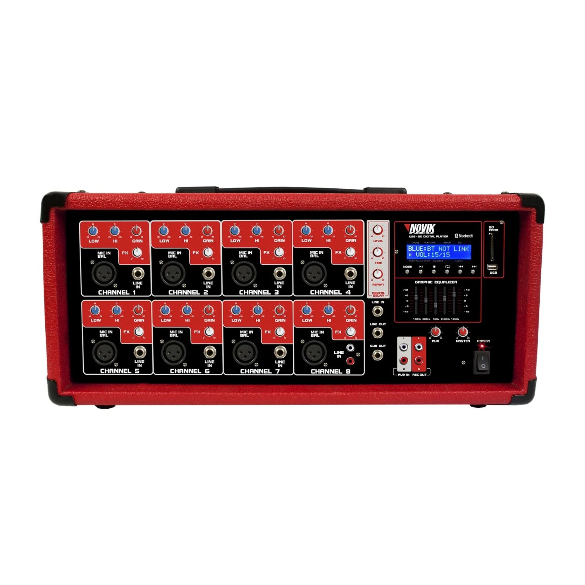 Power Mixer Novik NVK-8500BT