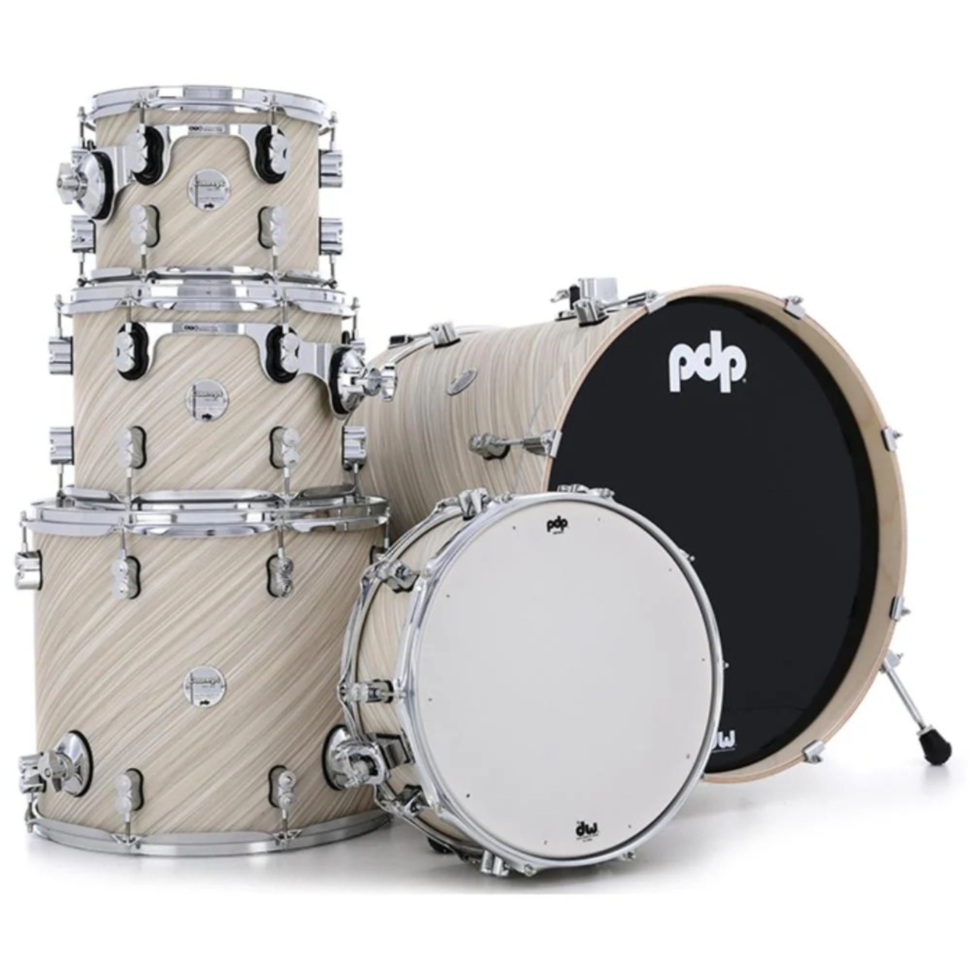 PDP Batería Acústica Concept Maple TI Ivory 5Pcs