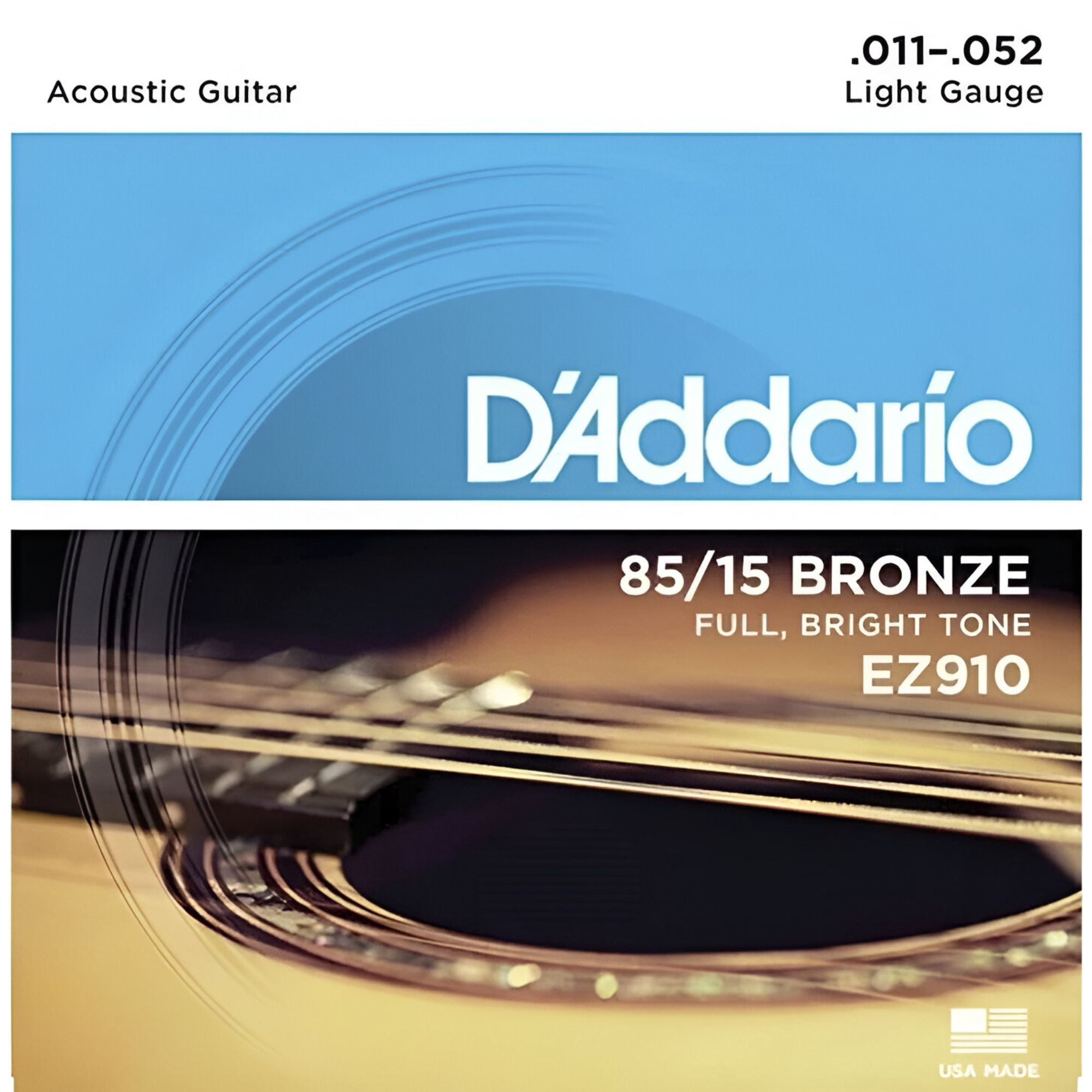 Set de Cuerdas Guitarra Acústica D"Addario EZ910