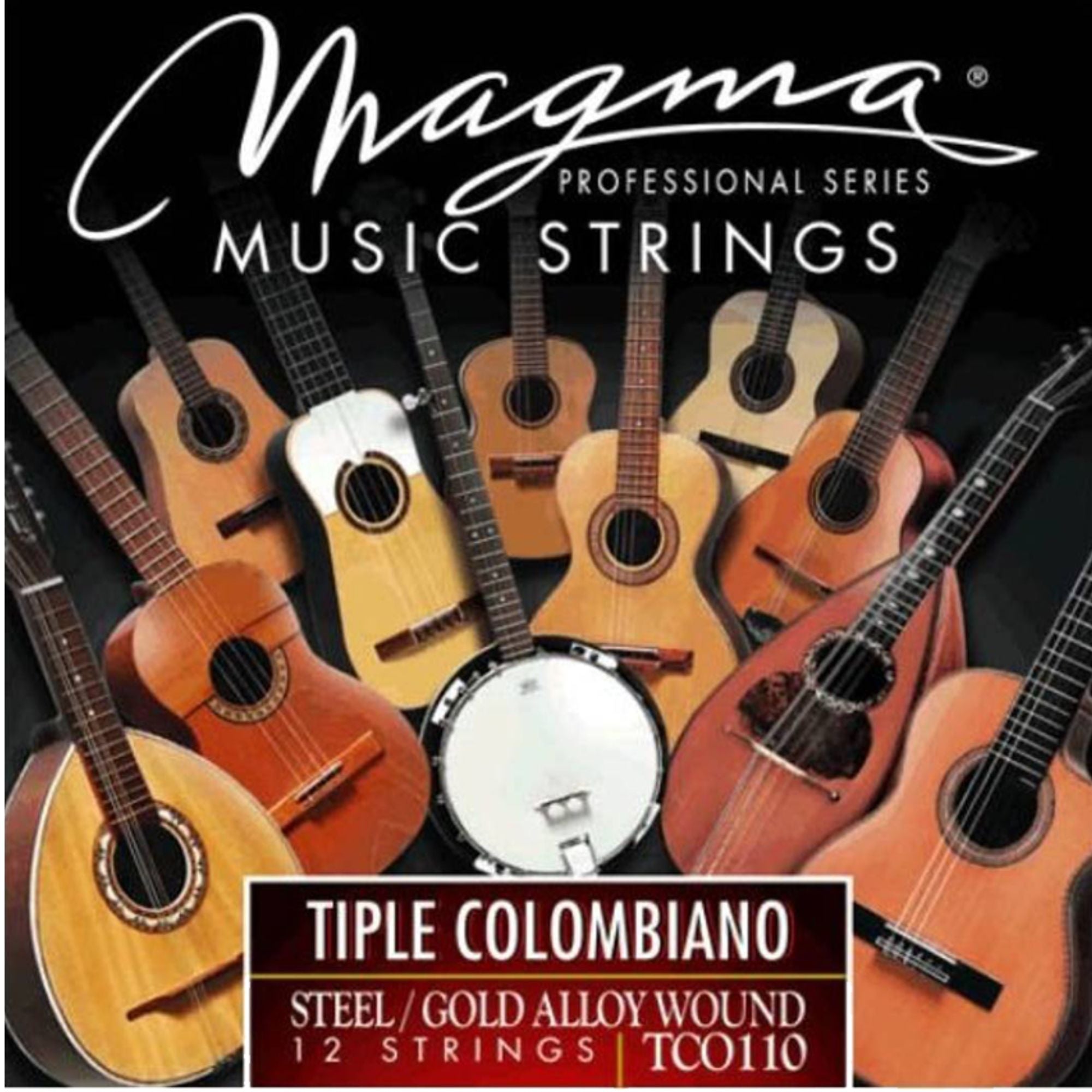 Set de Cuerdas Tiple Magma TCO-100