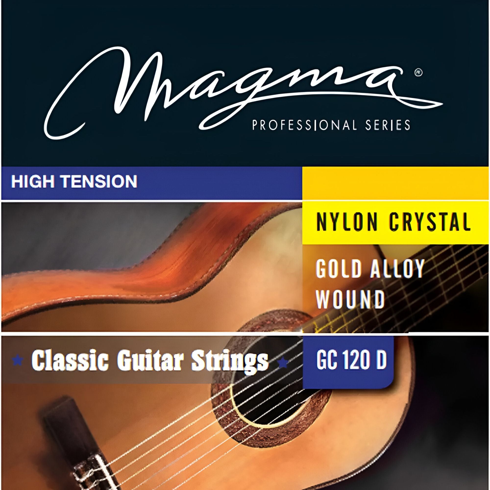 Set de Cuerdas H Tension Guitarra Clasica Magma GC-120D