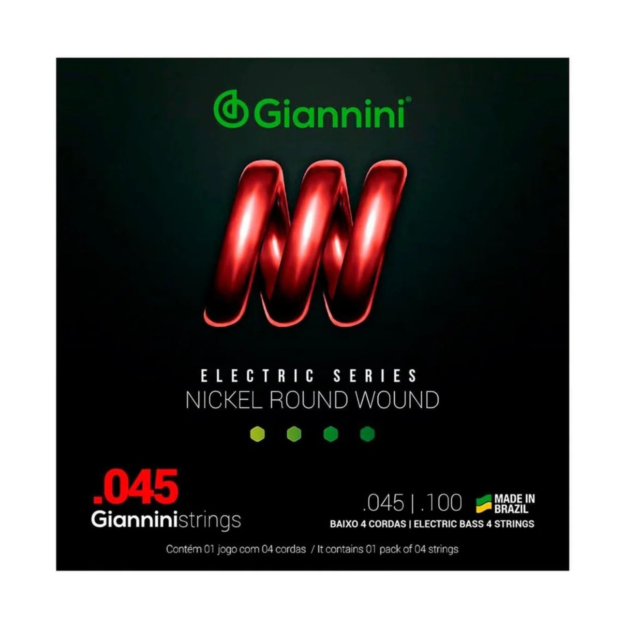 Set de Cuerdas Bajo 4C Giannini GEEBRS