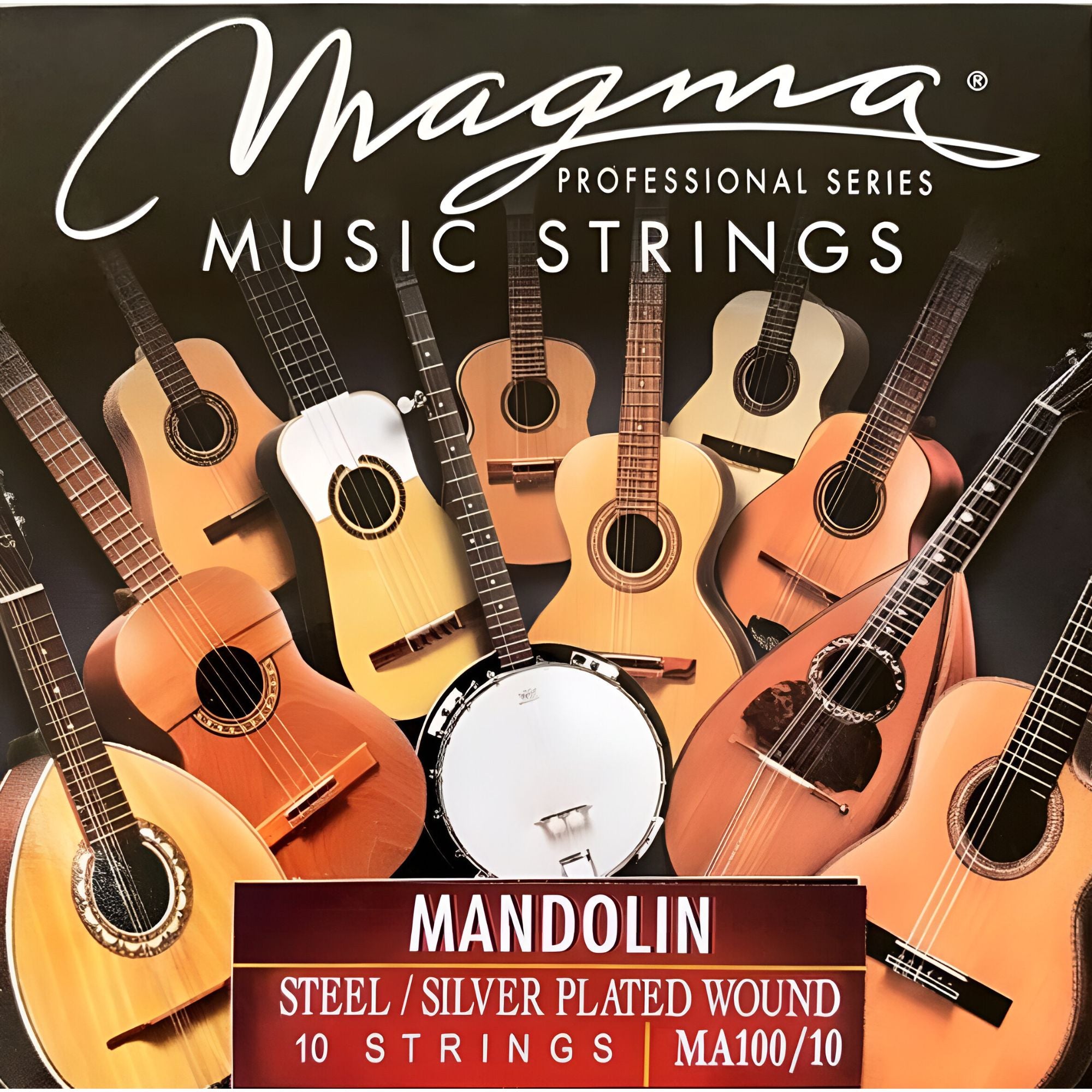 Set de Cuerdas Mandolina Magma 10C MA110