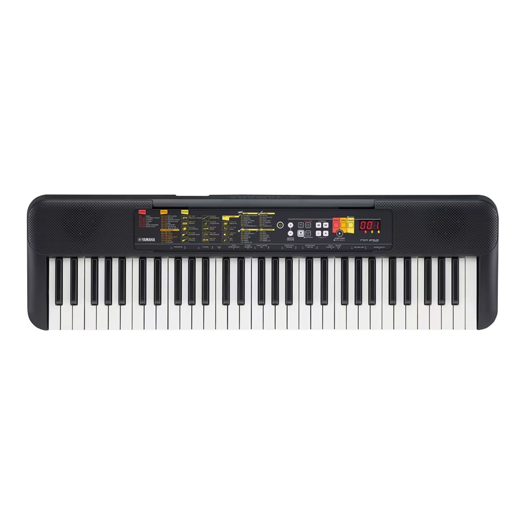 Teclado Yamaha PSR F-52 c/transformador