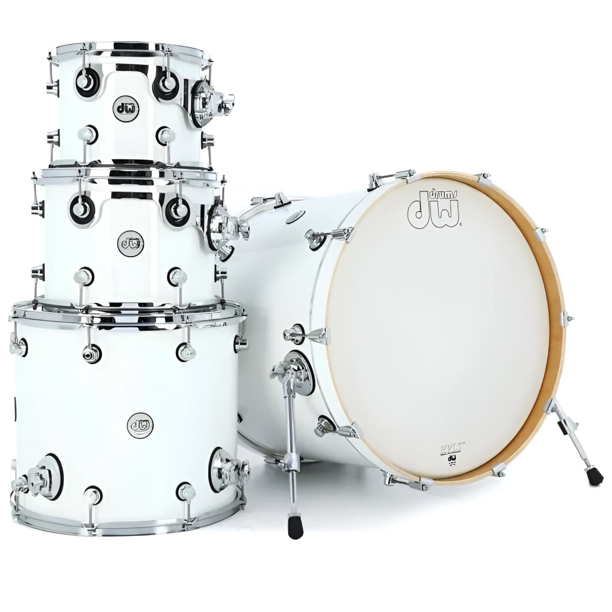 DW Drums Shellpack 4 Pcs Gloss White