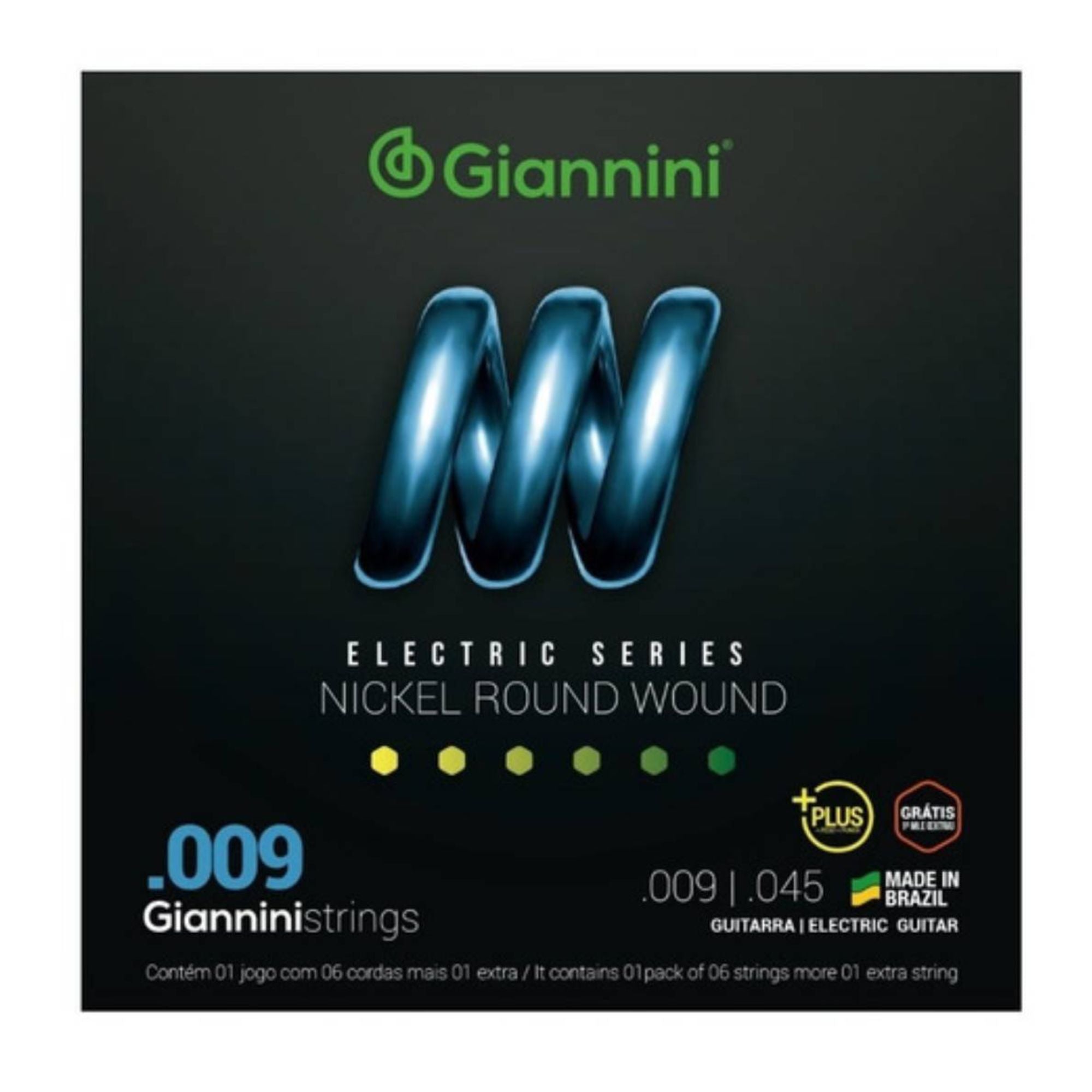 Set de Cuerdas Guitarra Eléctrica Giannini EGSTP9