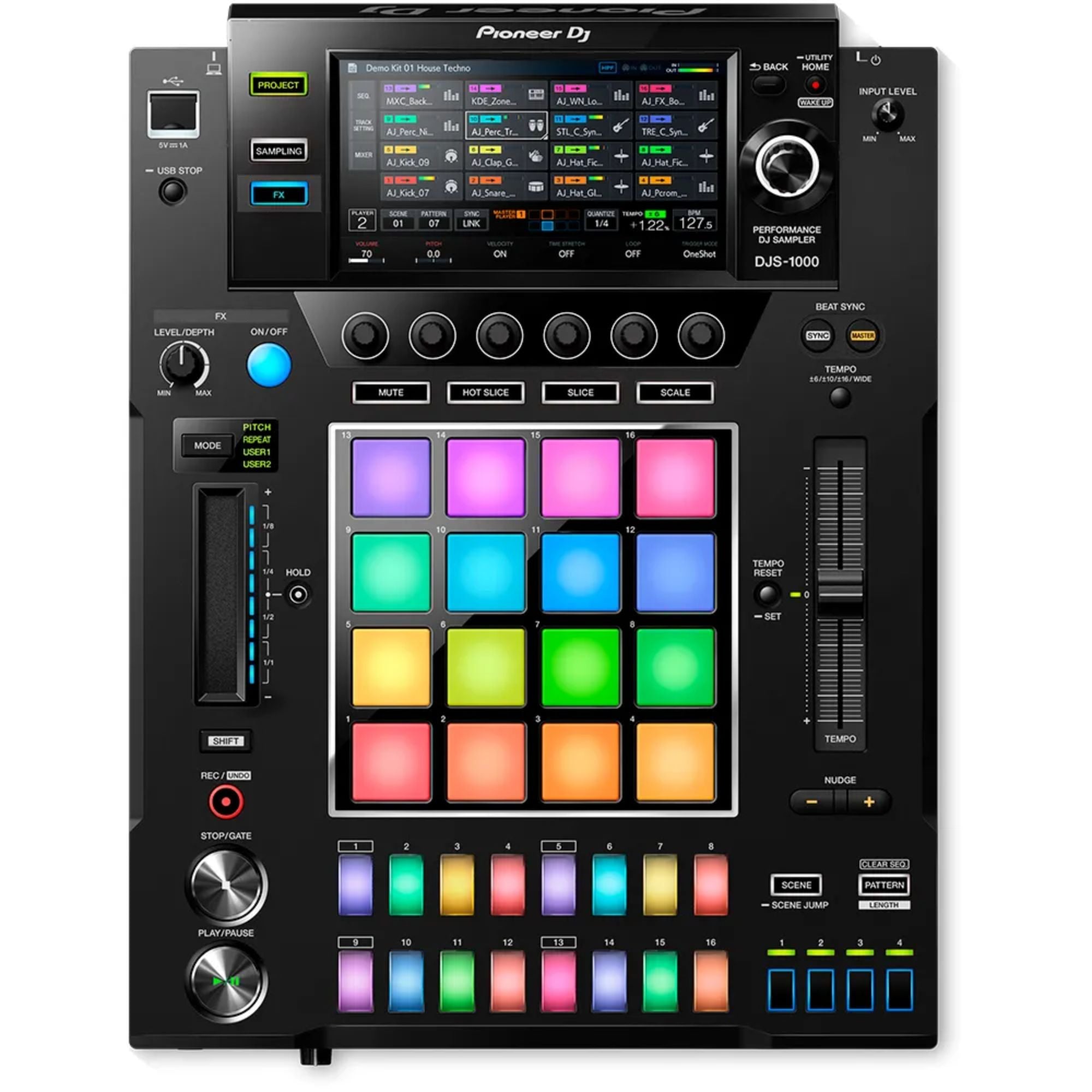 Superficie de control Pioneer DJ DJS-1000