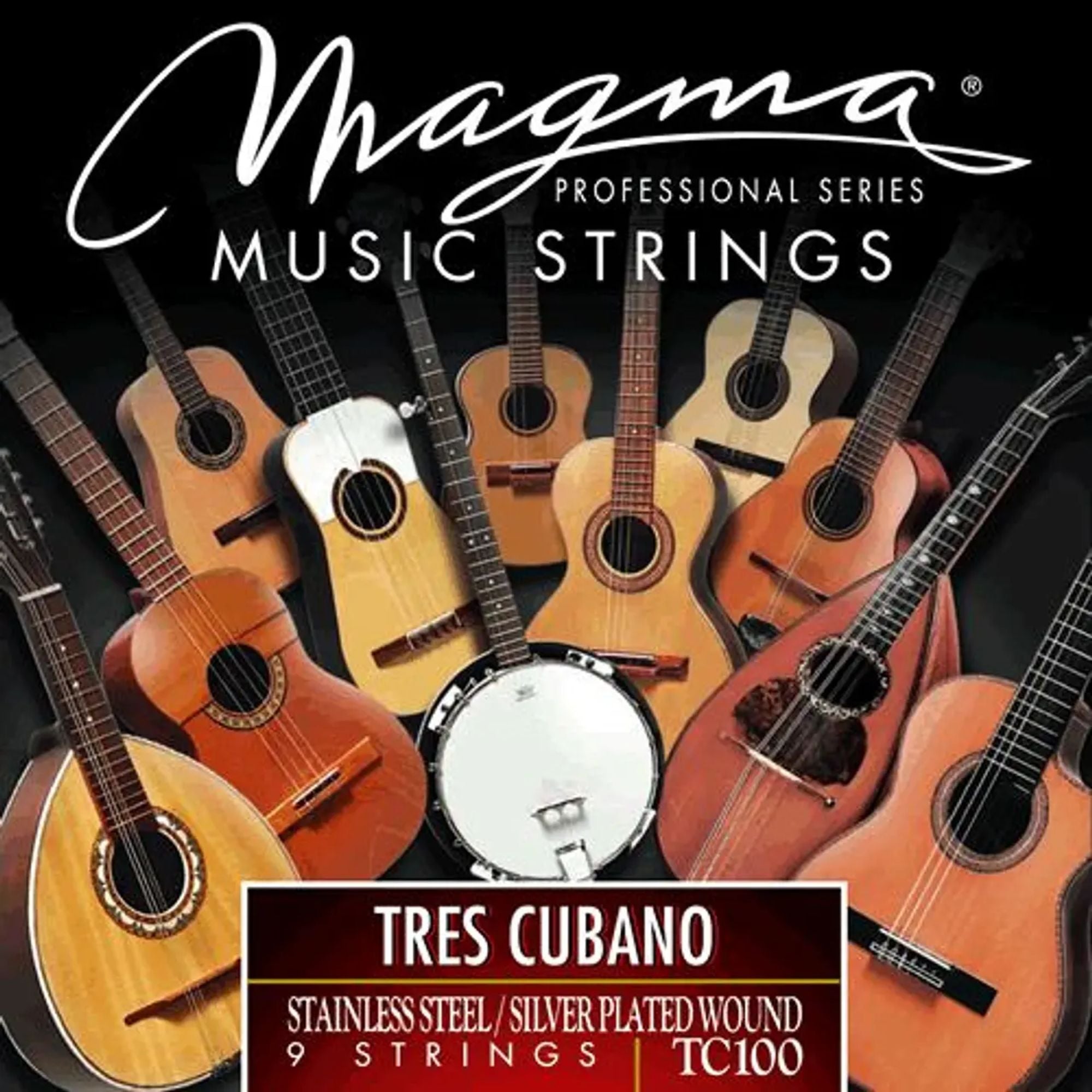 Set de Cuerdas Tres Cubano Magma TC-100
