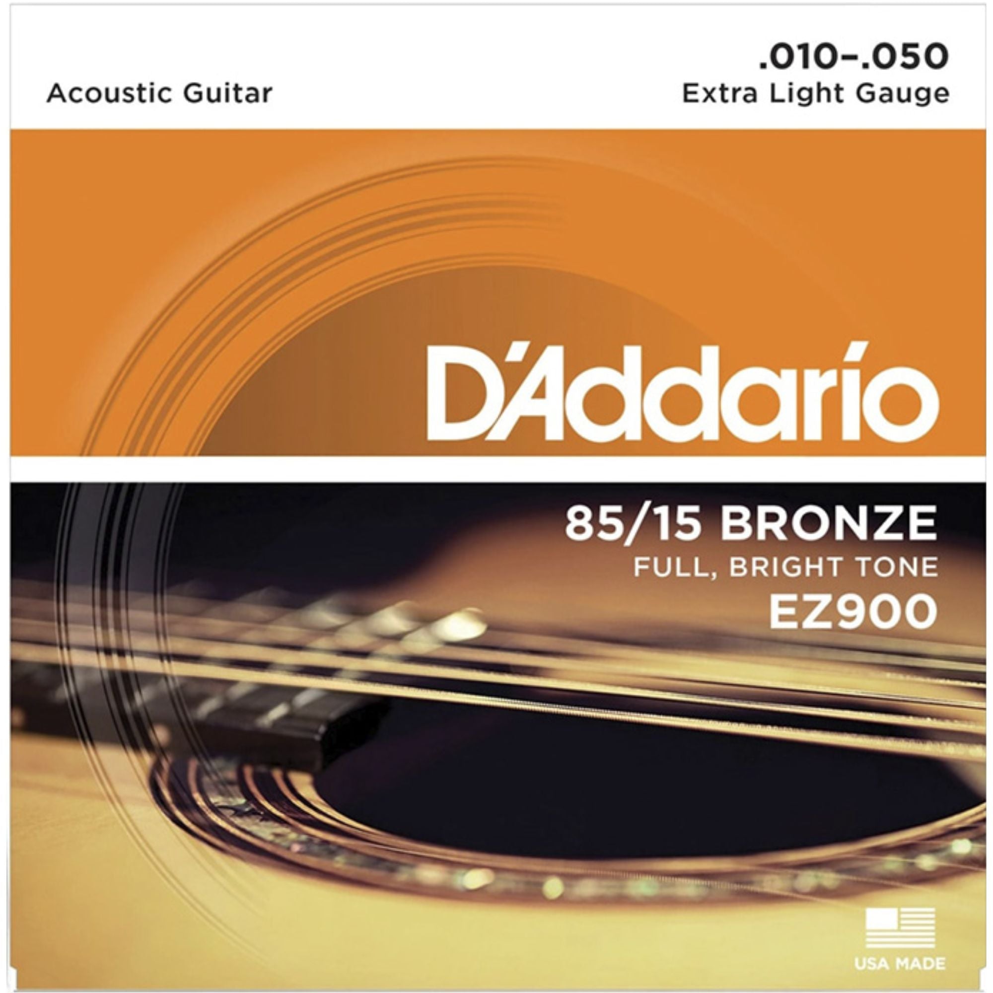 Set de Cuerdas Guitarra Acústica D"Addario EZ900