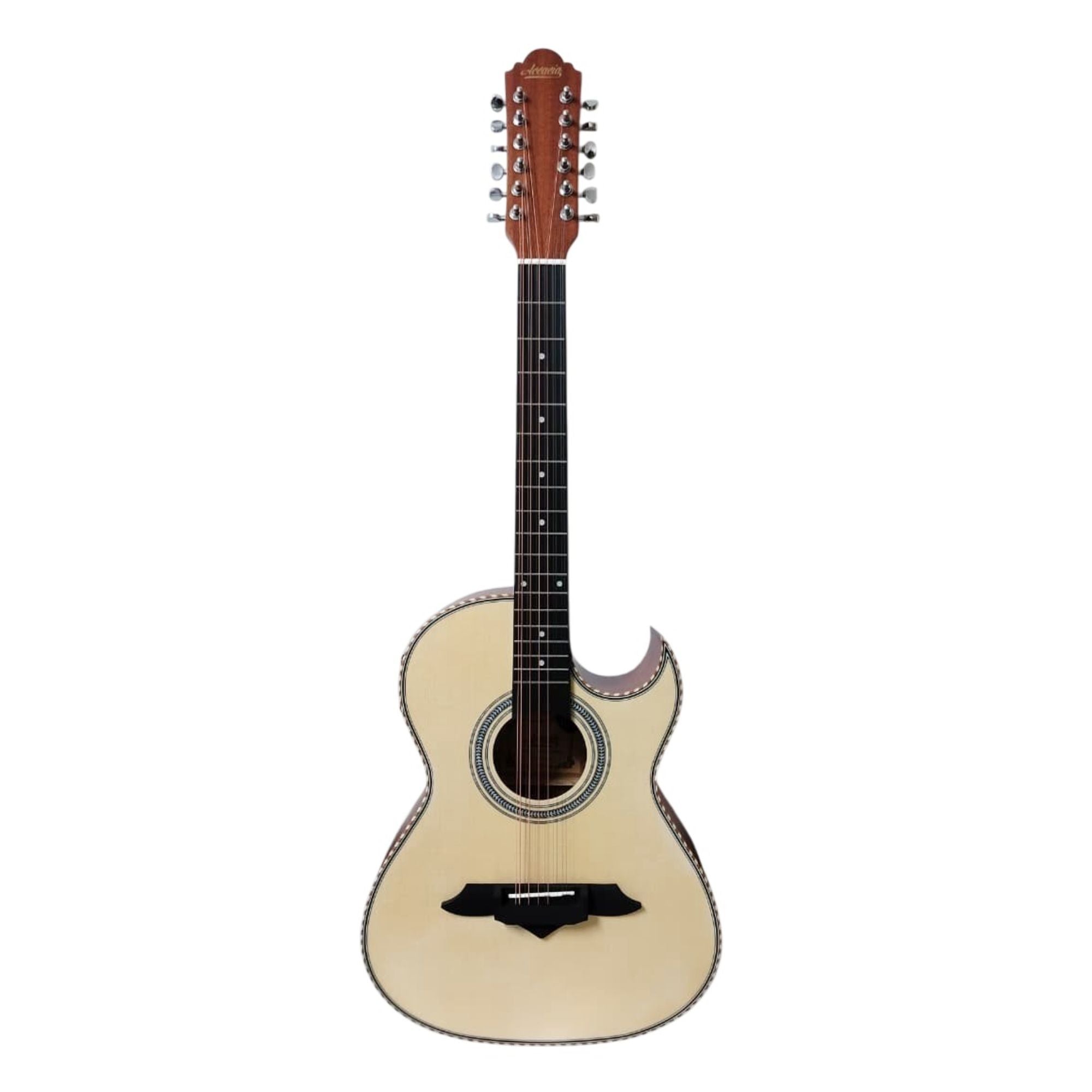Bajo Sexto E/A C/Funda Accacia AF16CE-12C