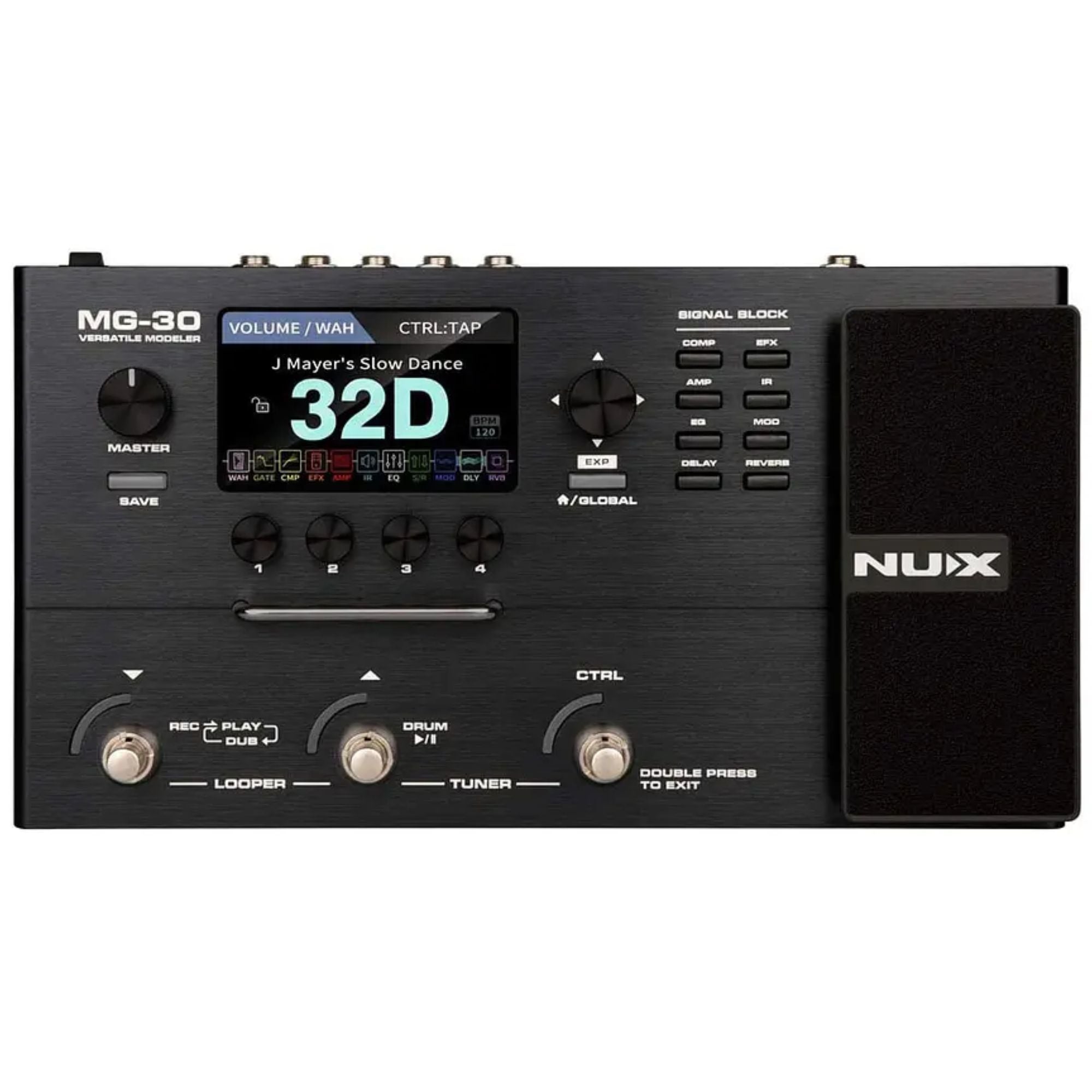 Pedal Multiefecto Guitarra Electrica Nux MG-30