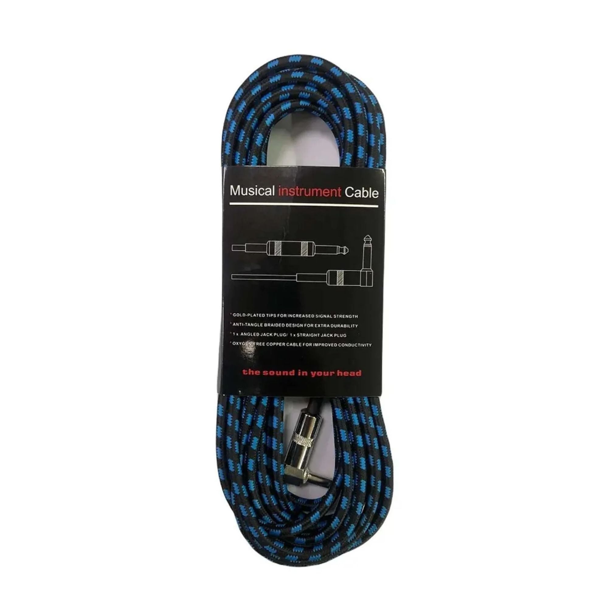 Cable de Instrumento Plug Plug L 6M GCR Genero 6N