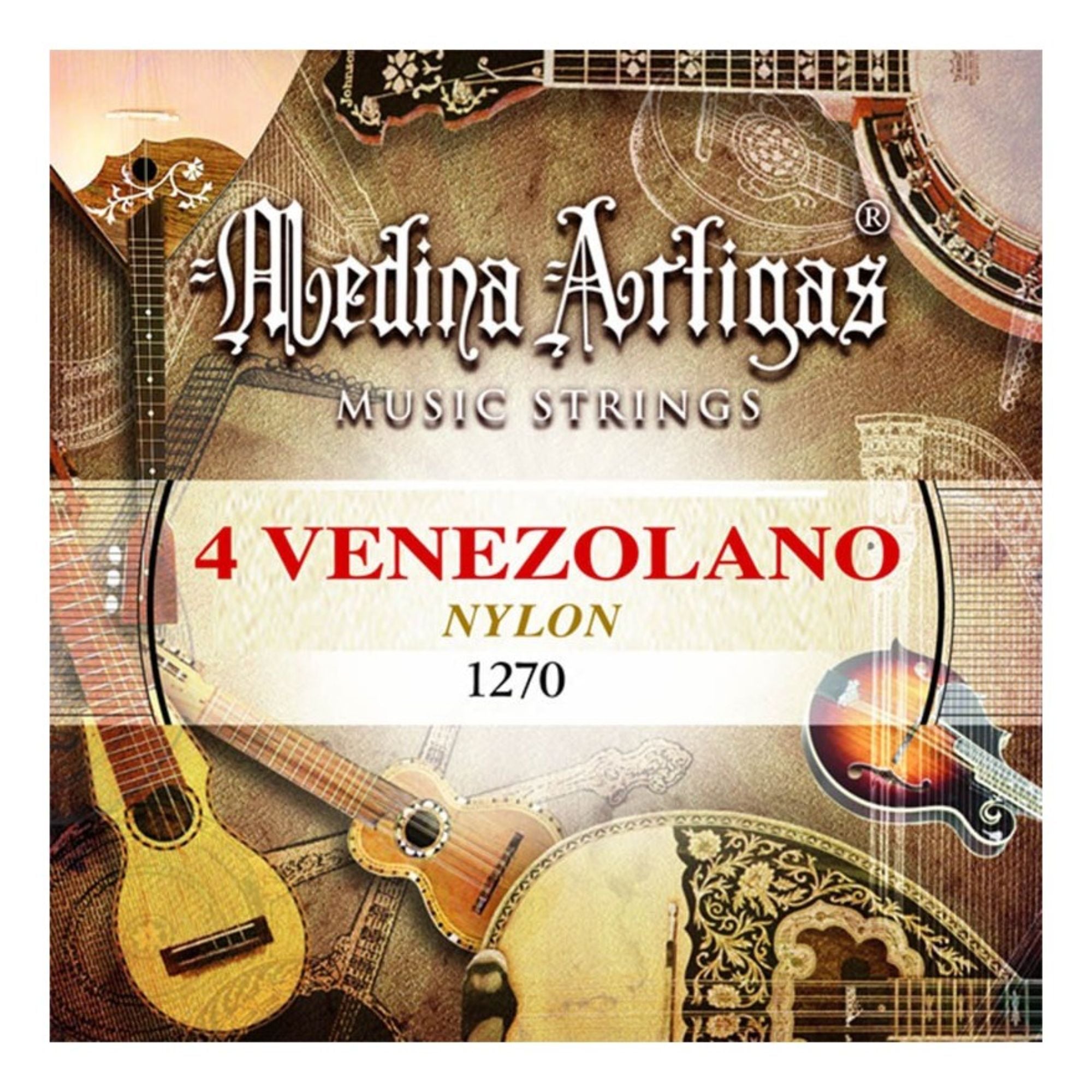 Set de Cuerdas Cuatro Venezolano Medina Artigas 1270