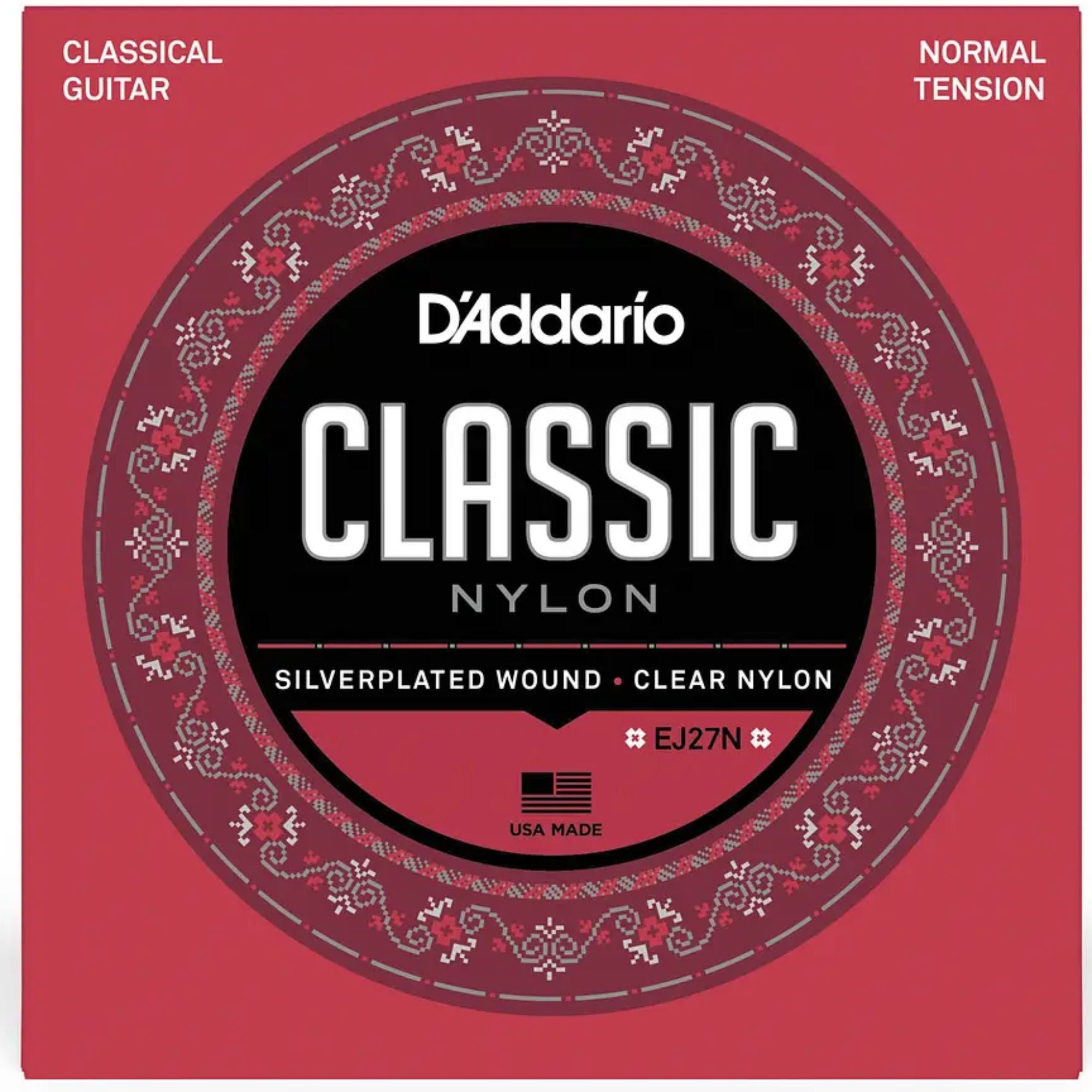 Set de Cuerdas Guitarra Clásica D”Addario EJ27N