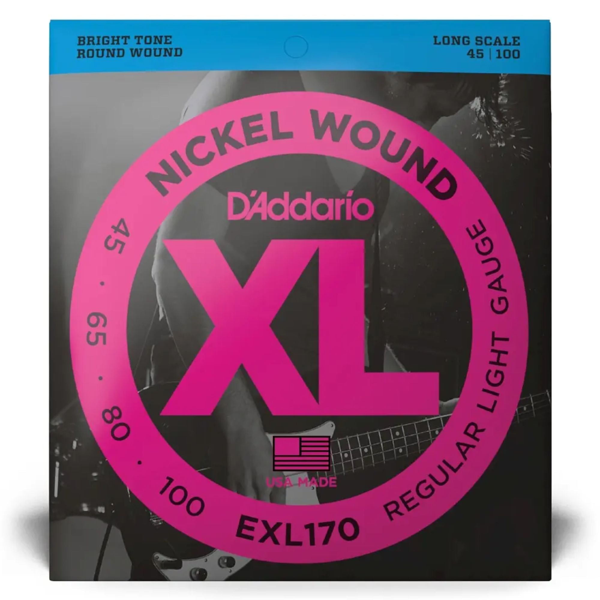 Set de Cuerdas Bajo 4C D"Addario EXL-170