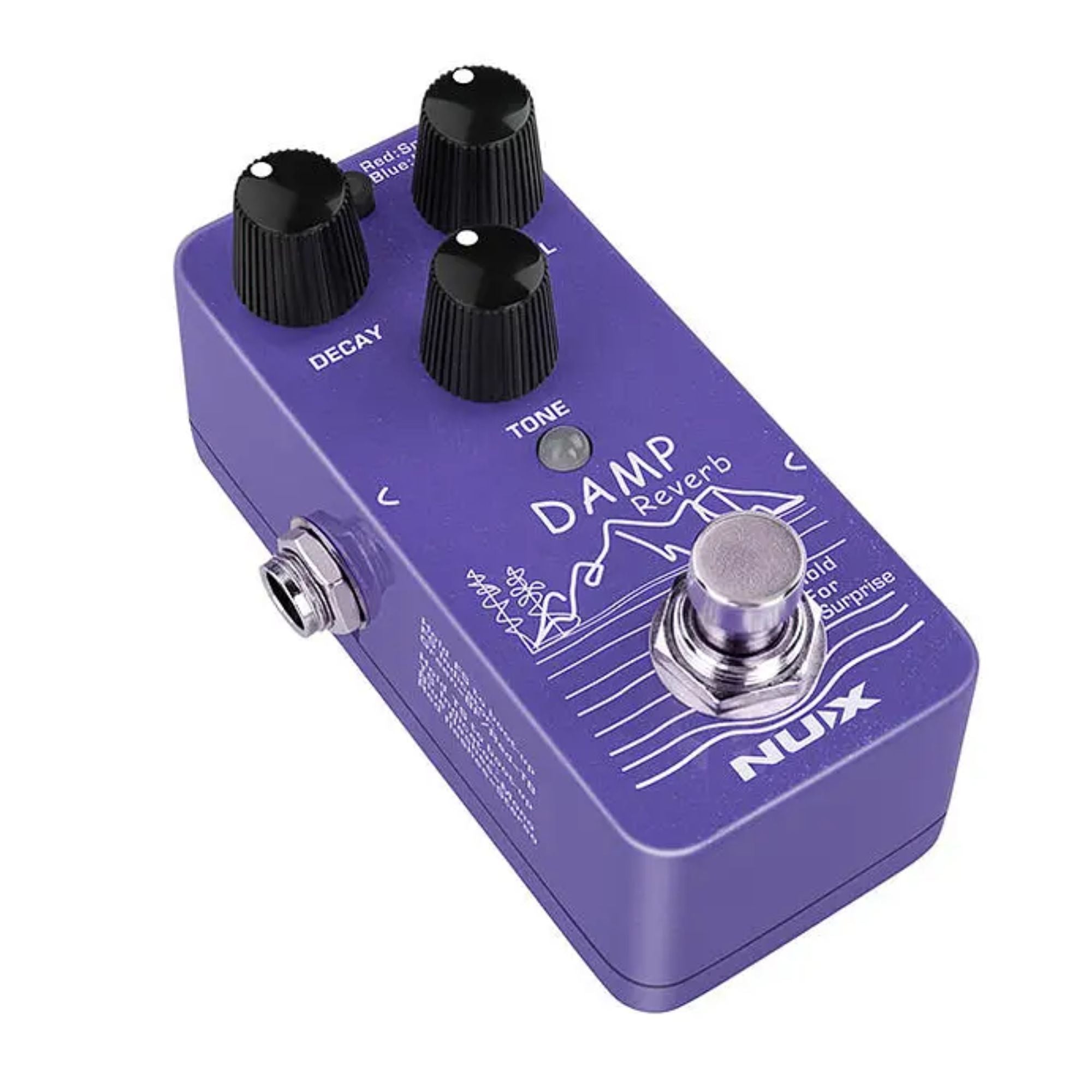 Pedal Efecto Mini Damp Reverb NUX NRV-3