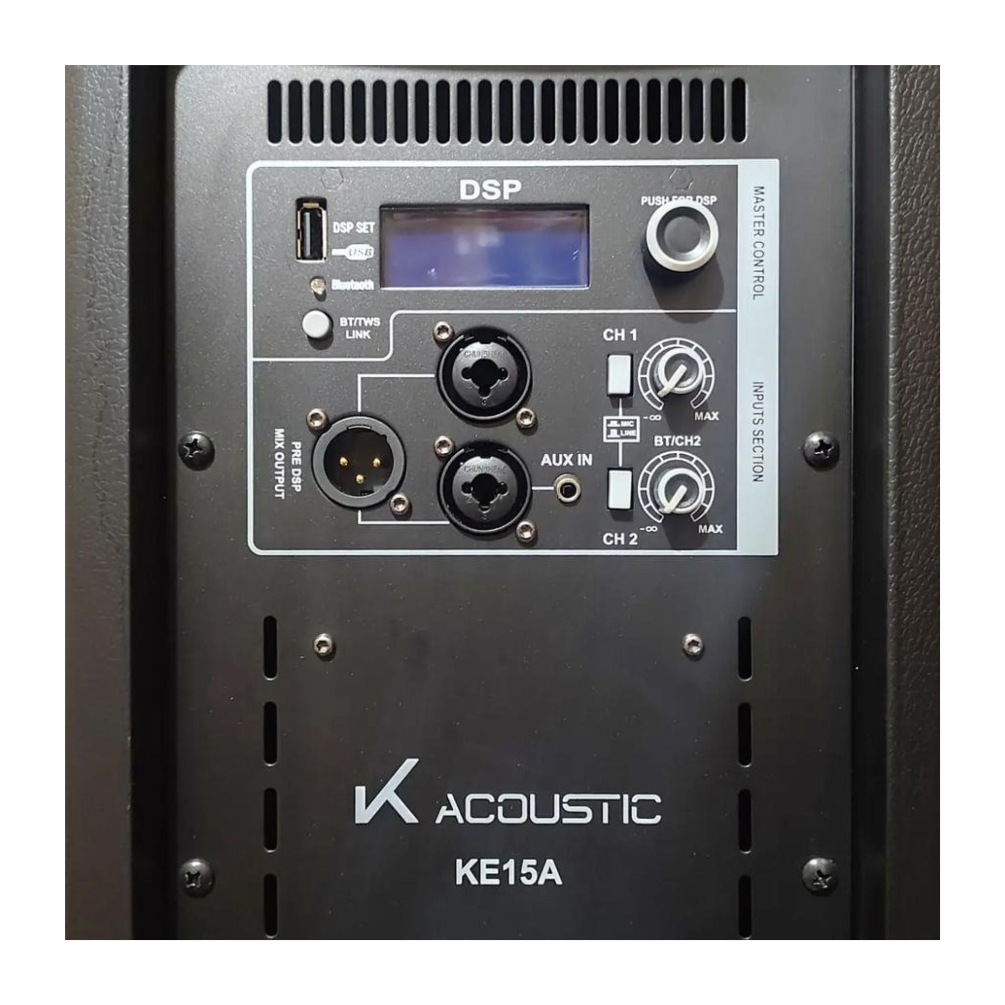 Caja Acústica Activa 15" K-Acoustic KE-15A