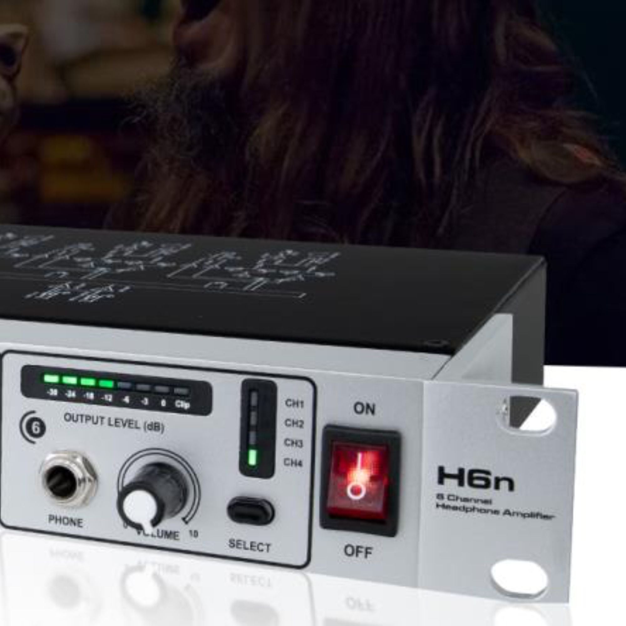 Amplificador de Audifonos 6C Alctron H6N