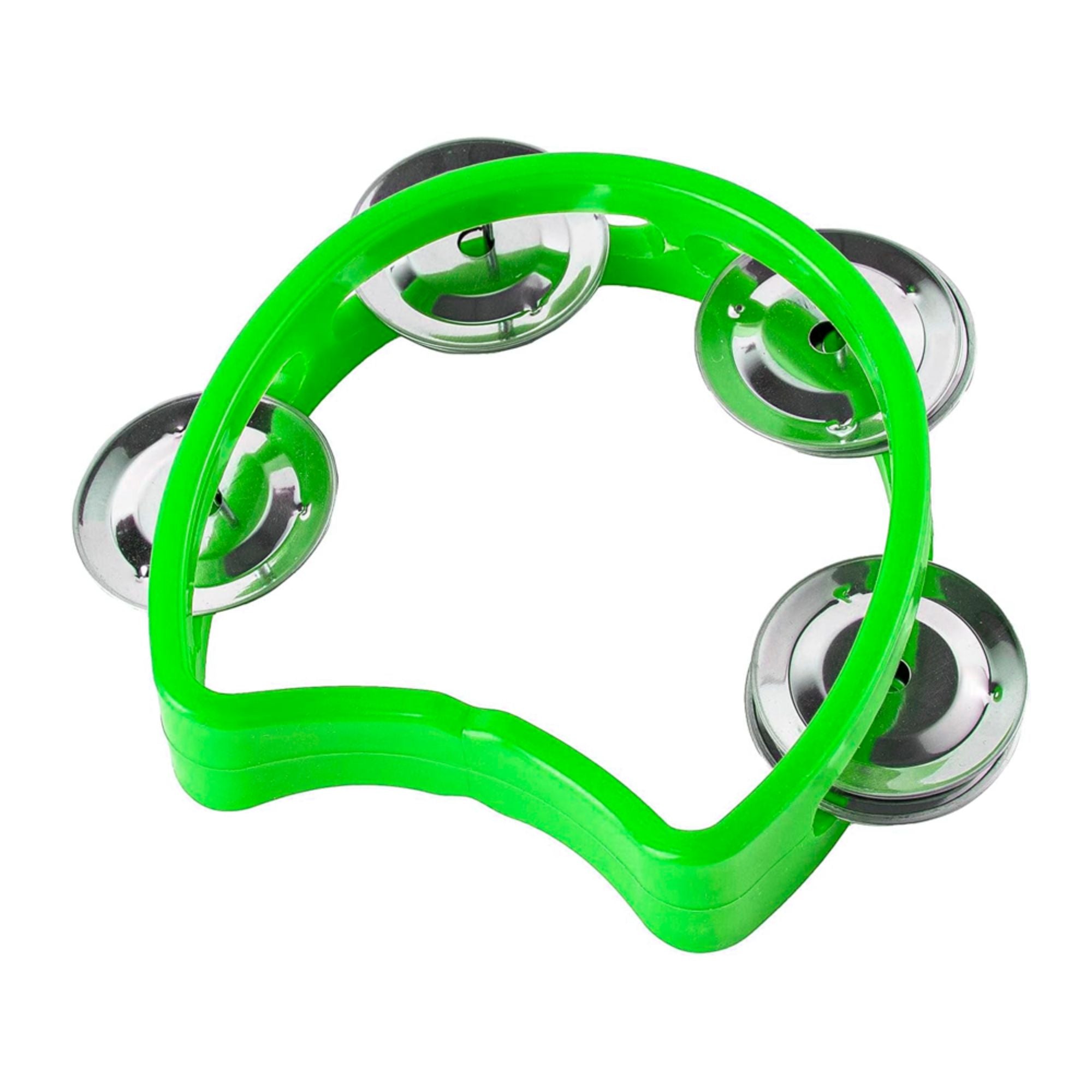 Pandero 4" Plastico RMX TW-4 GR Verde