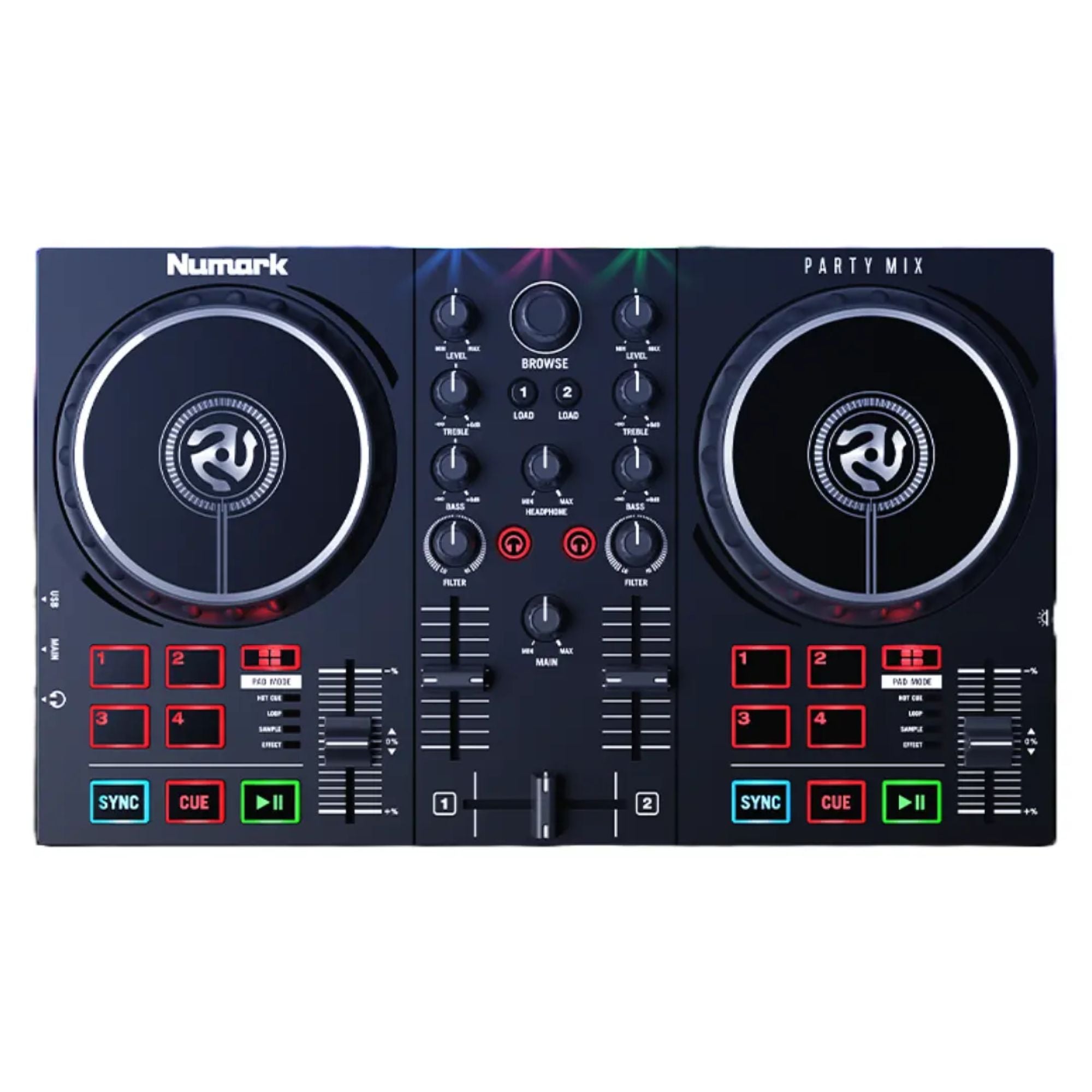 Controlador Djs Numark PARTYMIX C/Luces