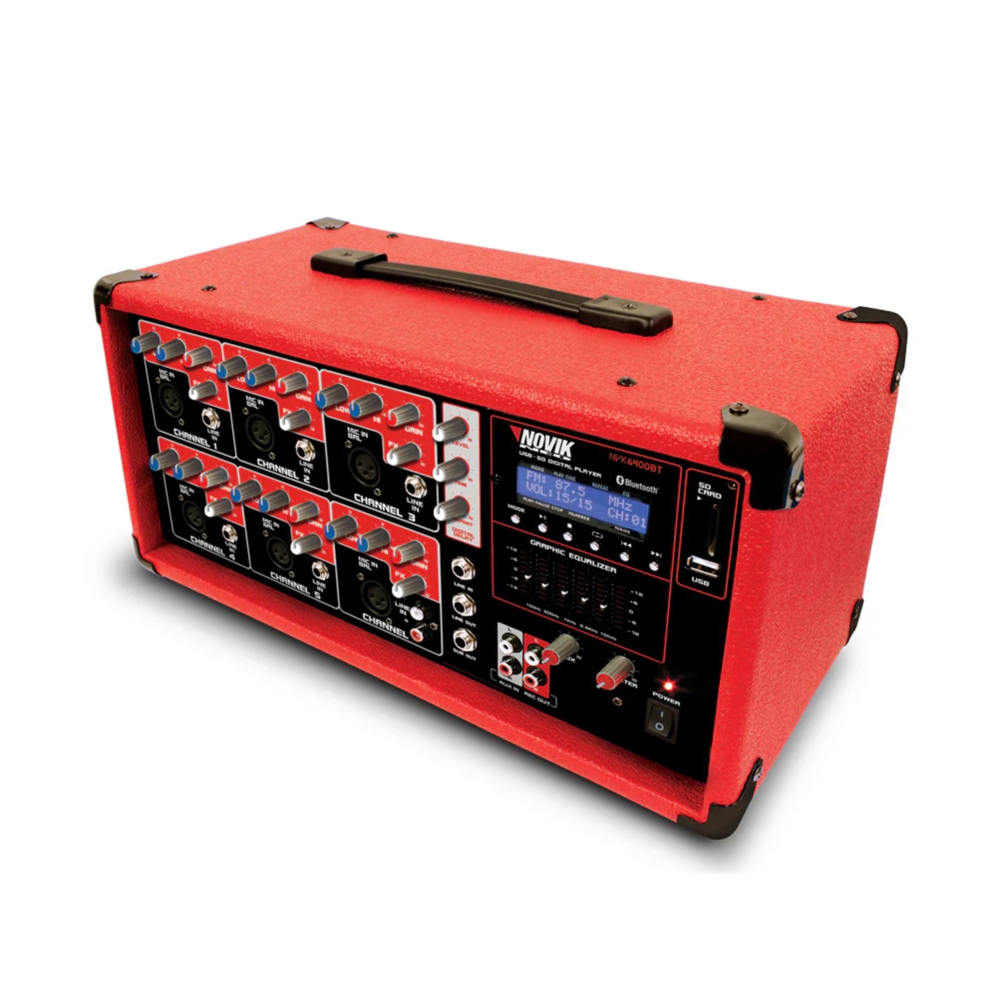 Power Mixer Novik NVK-6400BT