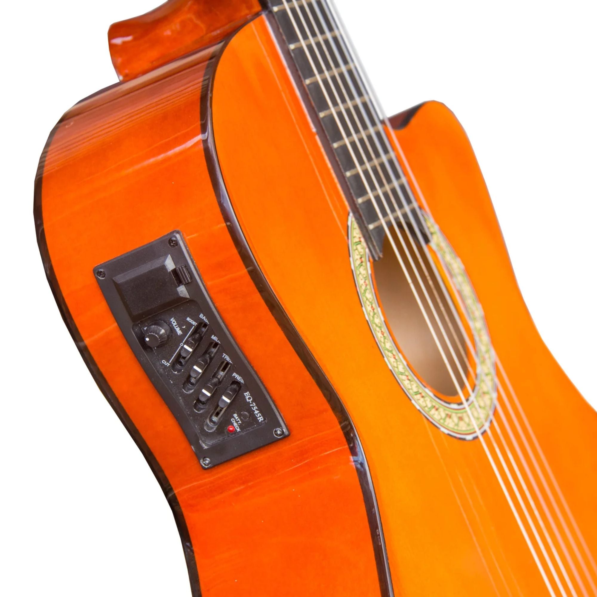 Guitarra E/A Nylon Accacia CG-209CE