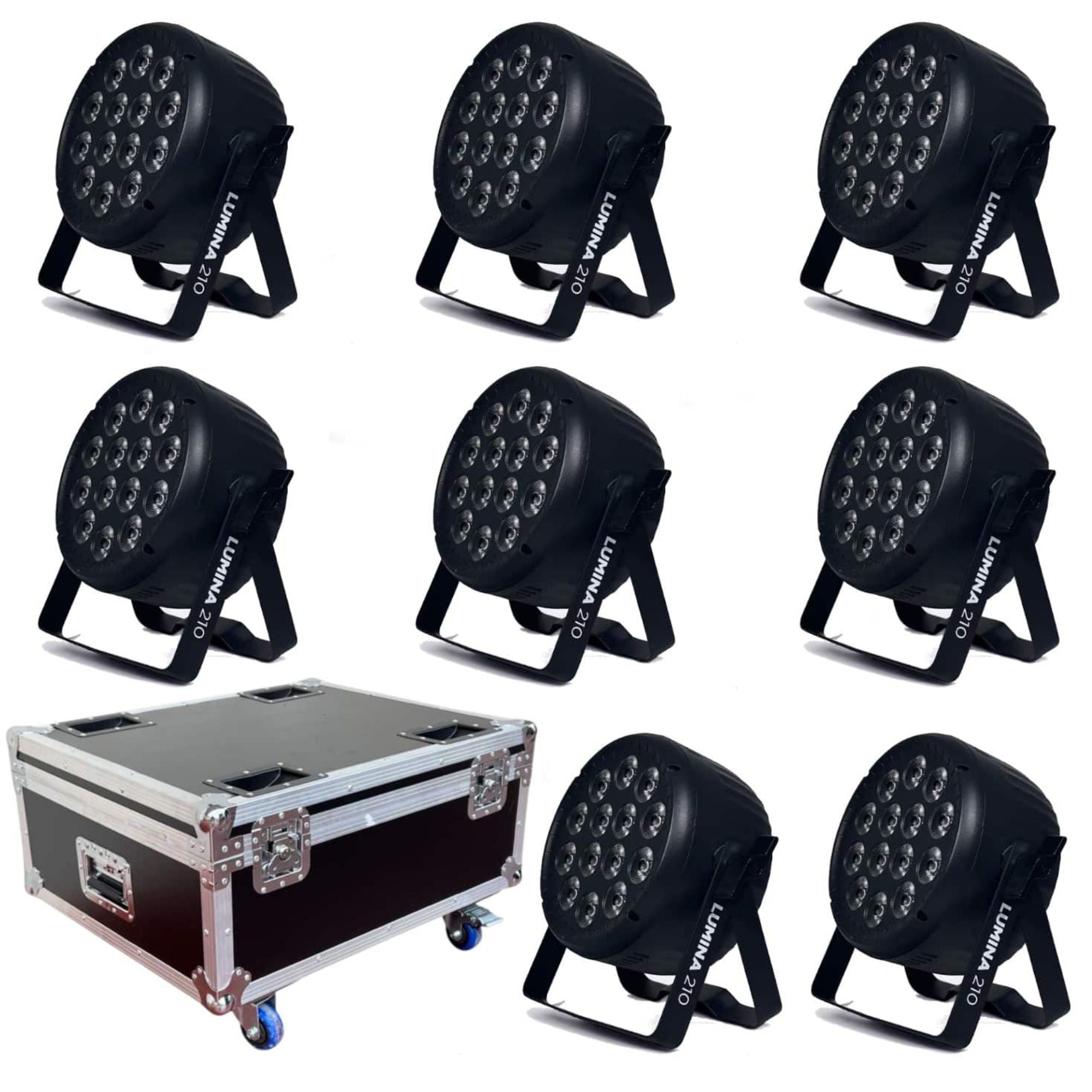 Kit 8 Focos Led 14x15 Adastra LUMINA 210