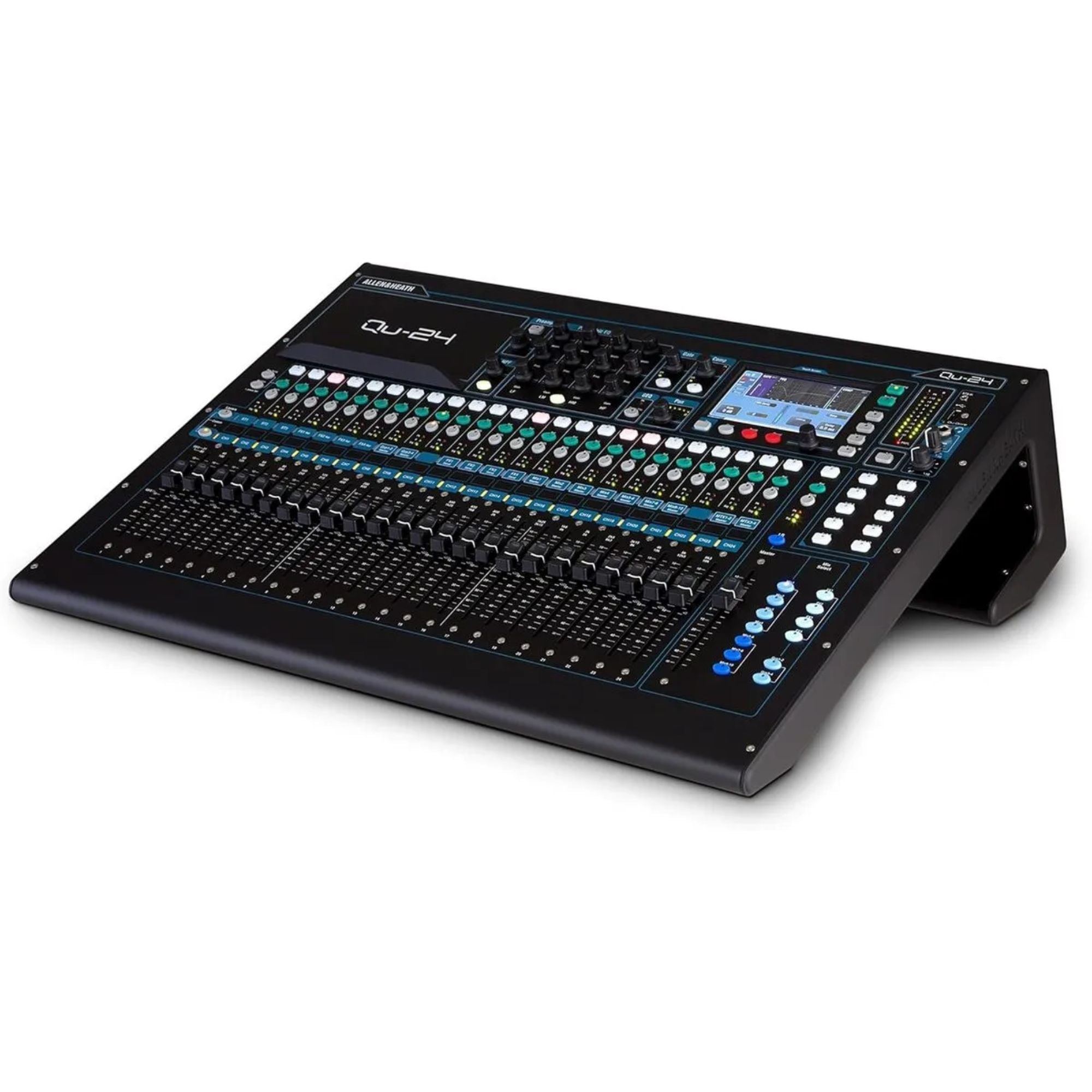 Consola Digital Allen & Heath QU-24, con Faders Motorizados