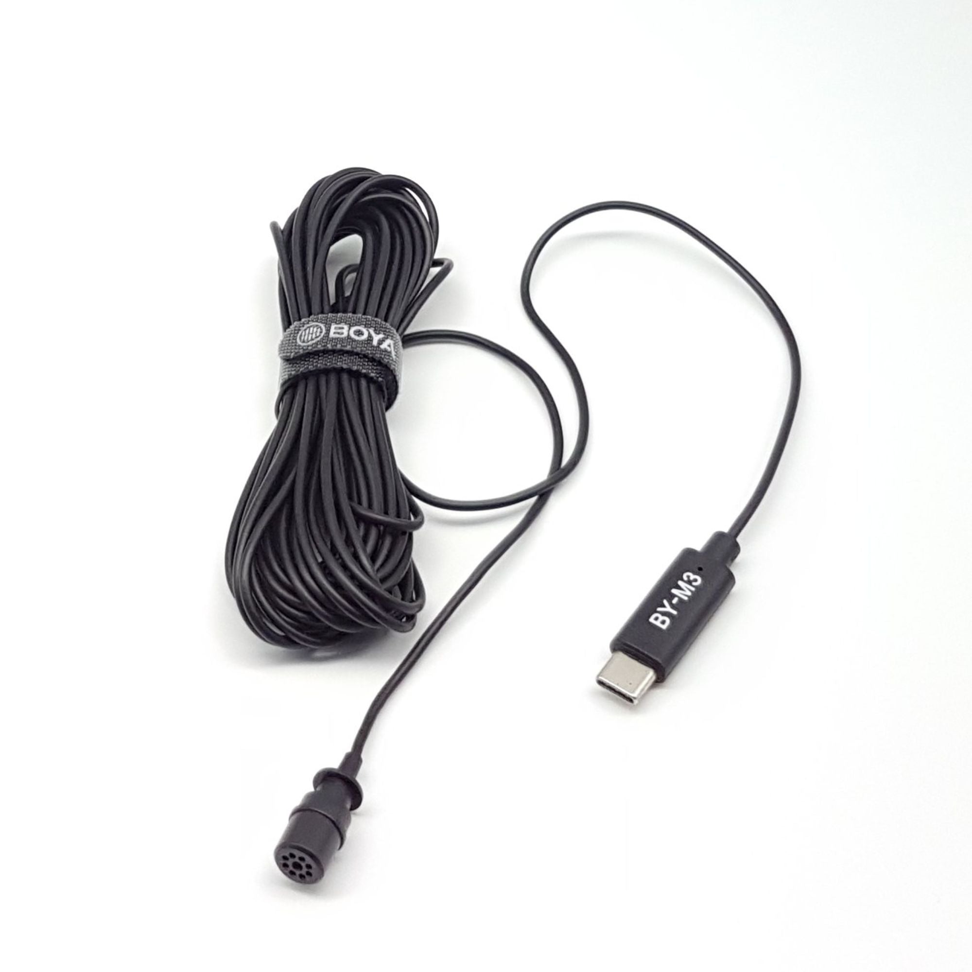 Microfono Lavalier c/Conector USB-C Boya BY-M3