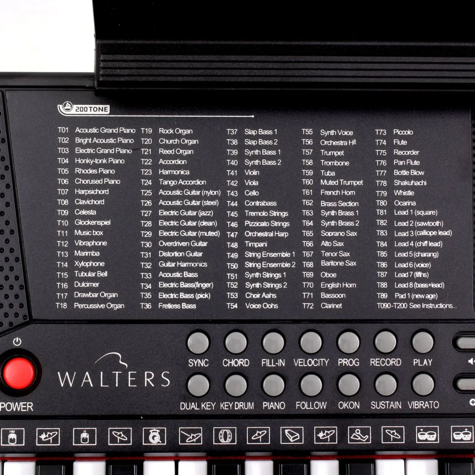 Teclado 61 Teclas Walters BD-683D