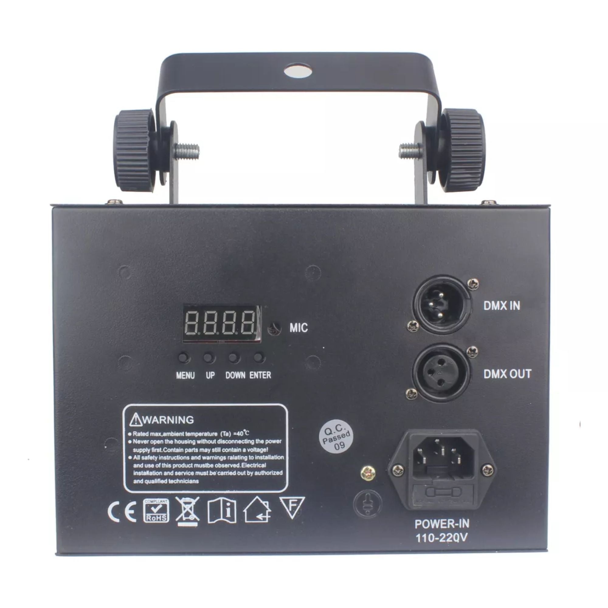 Efecto Led Derby RGBWA 6X1W RX Lighting EF-102