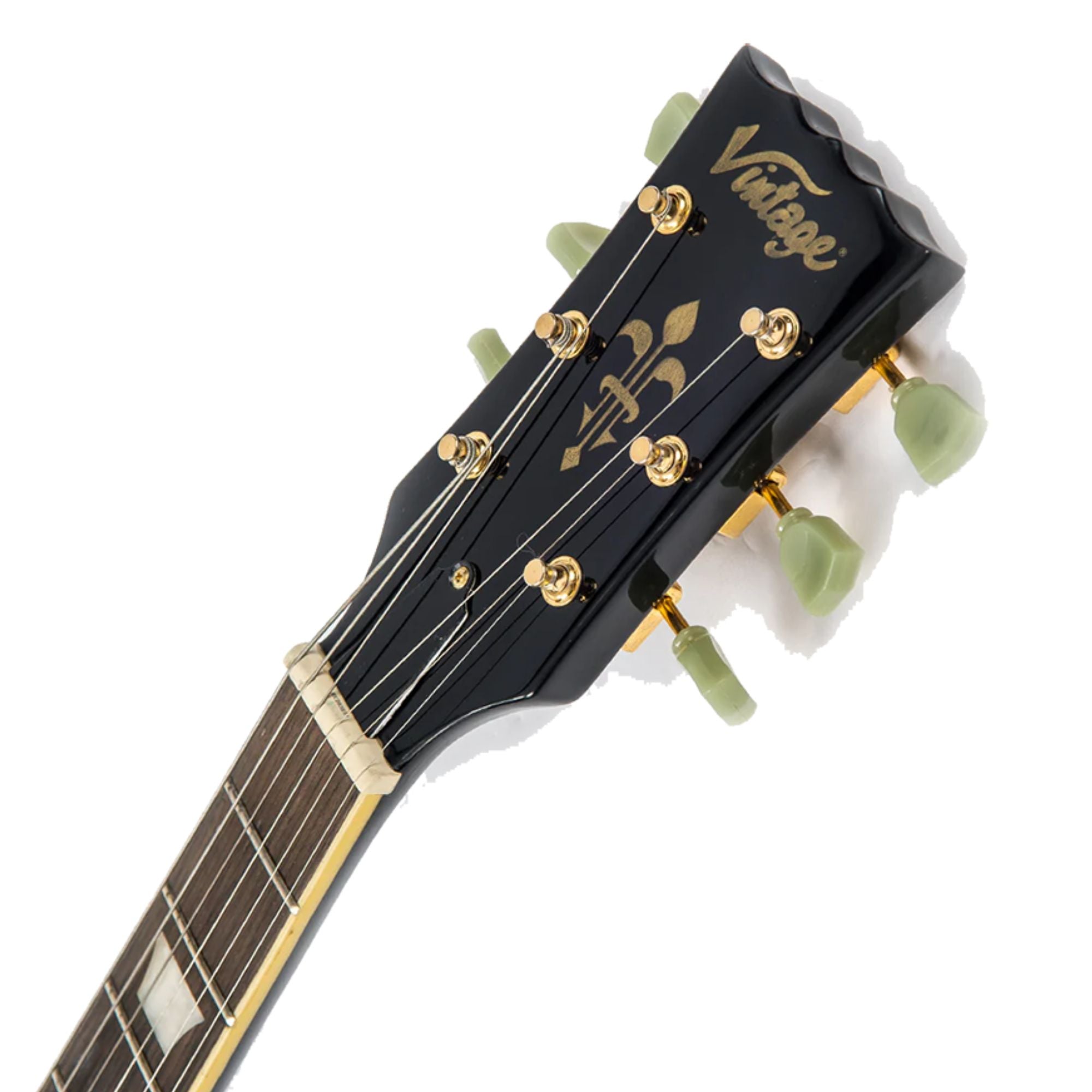 Guitarra Eléctrica Les Paul Vintage V-100 BB Black
