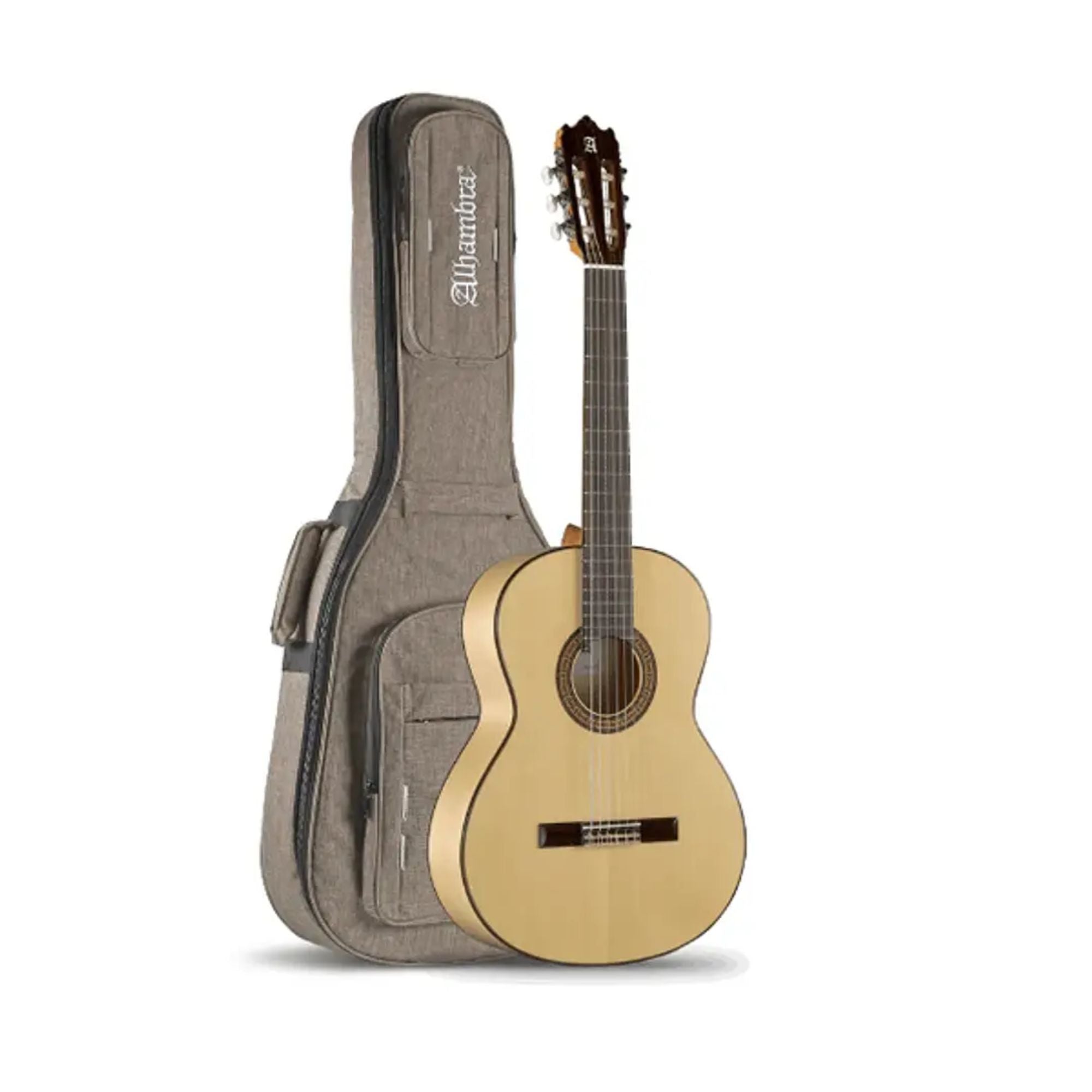 Guitarra Clásica 3F C/Golpeador+Funda 4/4 10Mm Alhambra