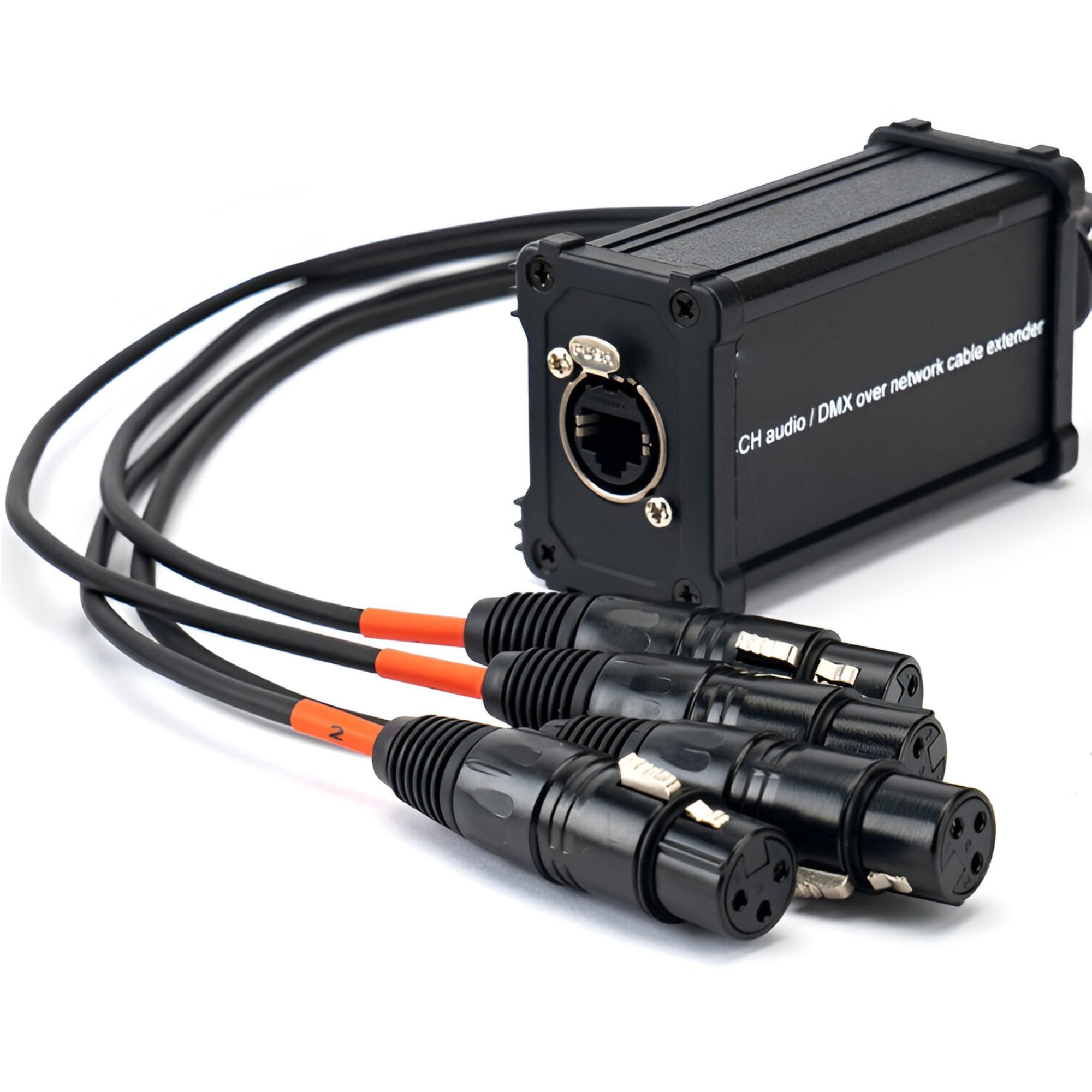 Caja Distribuidora DMX RJ45 - XLR Hembra 3 Pines Ka-Maleon CA-3075