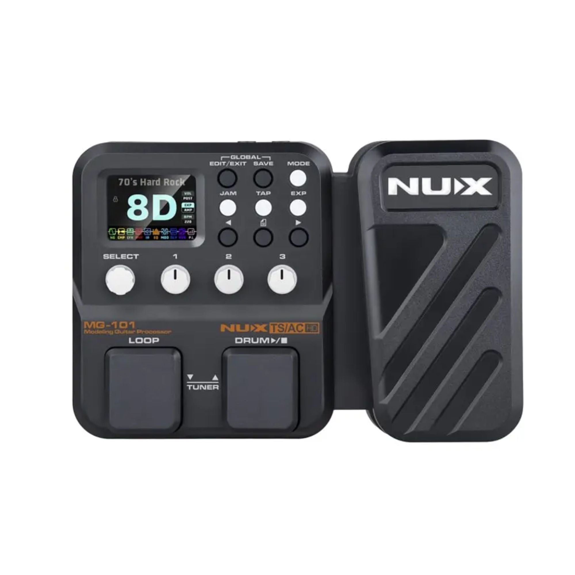 Pedal Multiefecto Guitarra Nux MG-101