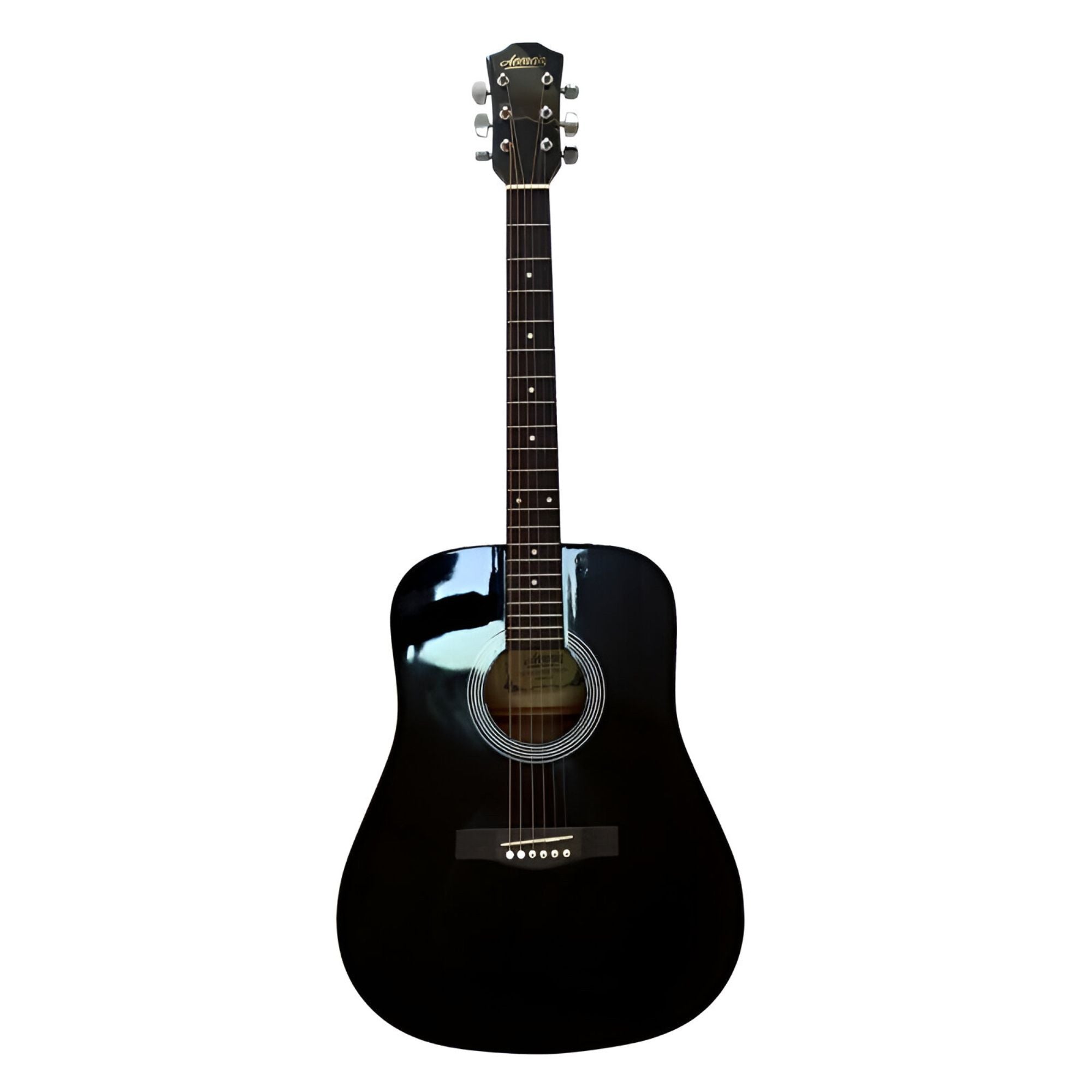 Guitarra E/A Folk Accacia AF229EQ BK