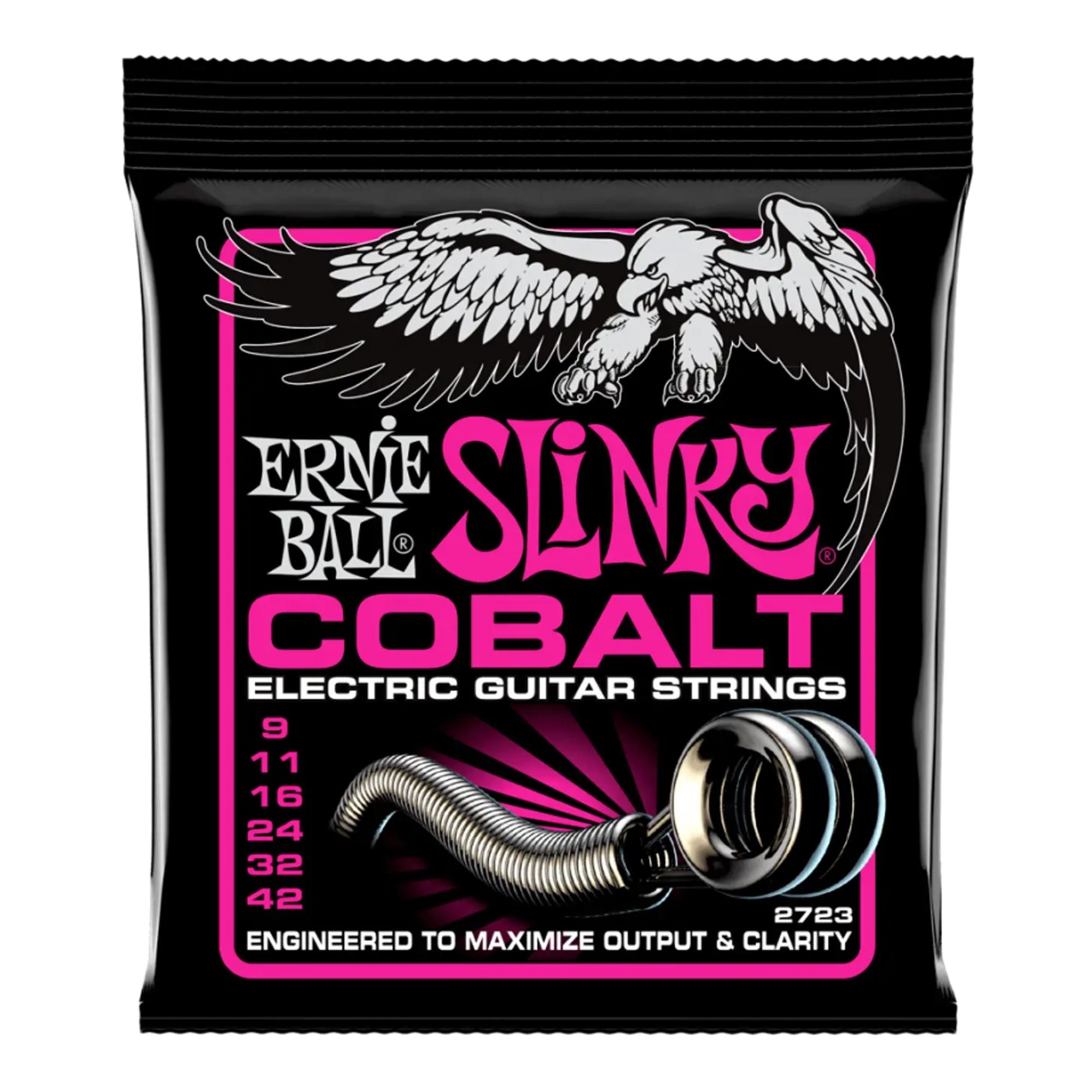 Set de Cuerdas Guitarra Eléctrica Ernie Ball Slinky Cobalt 2723