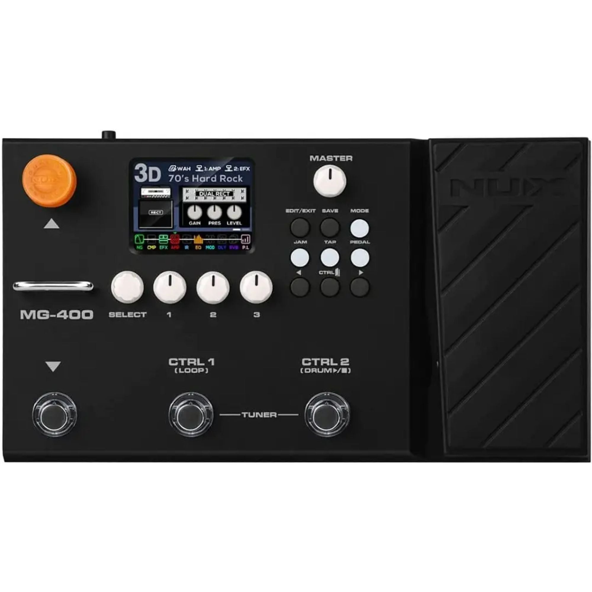 Pedal Multiefecto Guitarra Electrica Nux MG-400