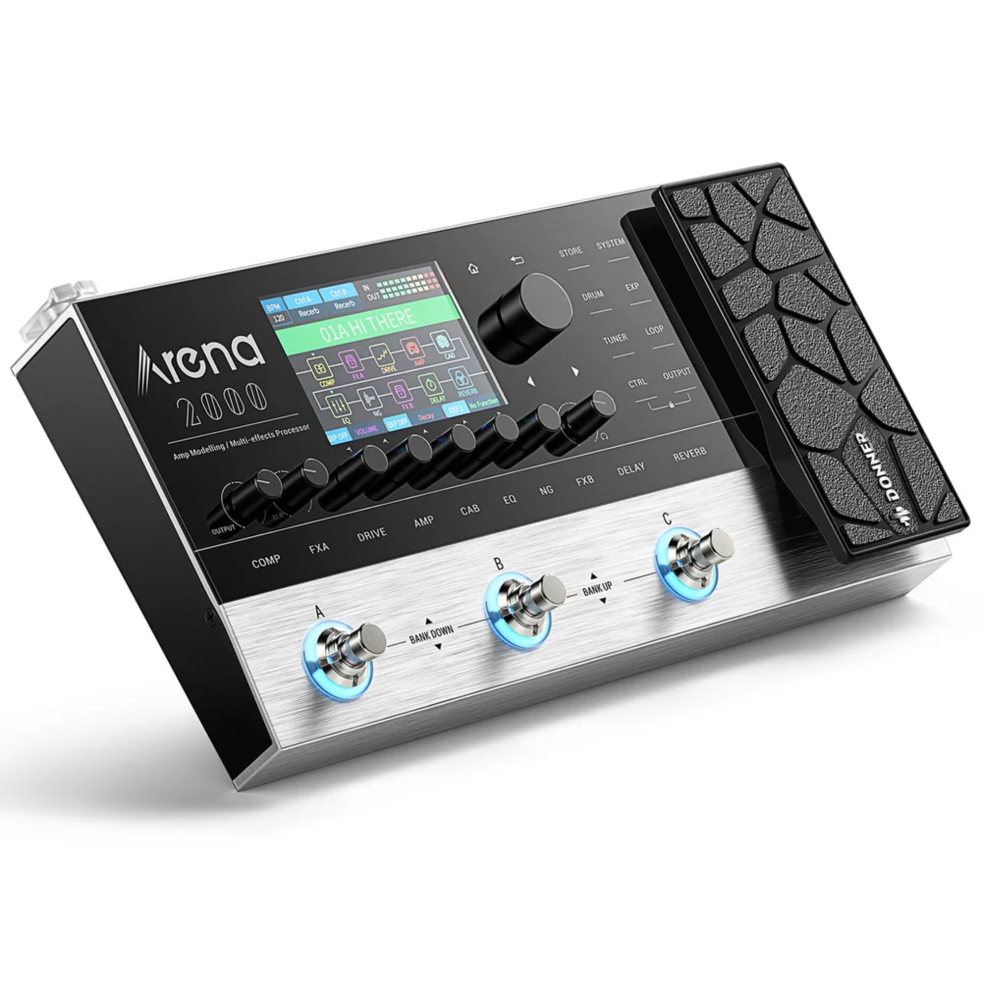 Pedal Multiefecto Donner ARENA 2000