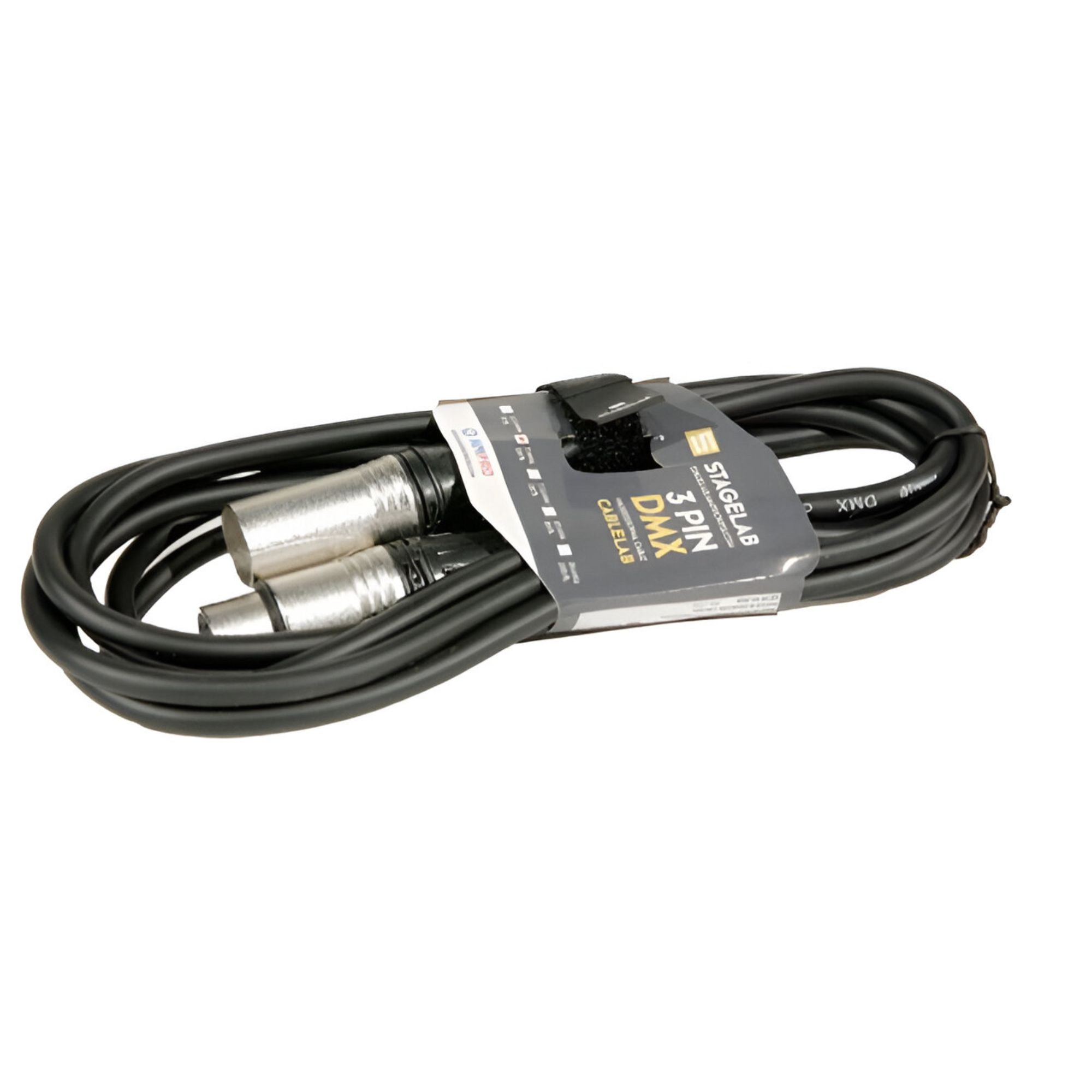 Cable DMX 7.5M Stagelab CLM-3DMX7.5C