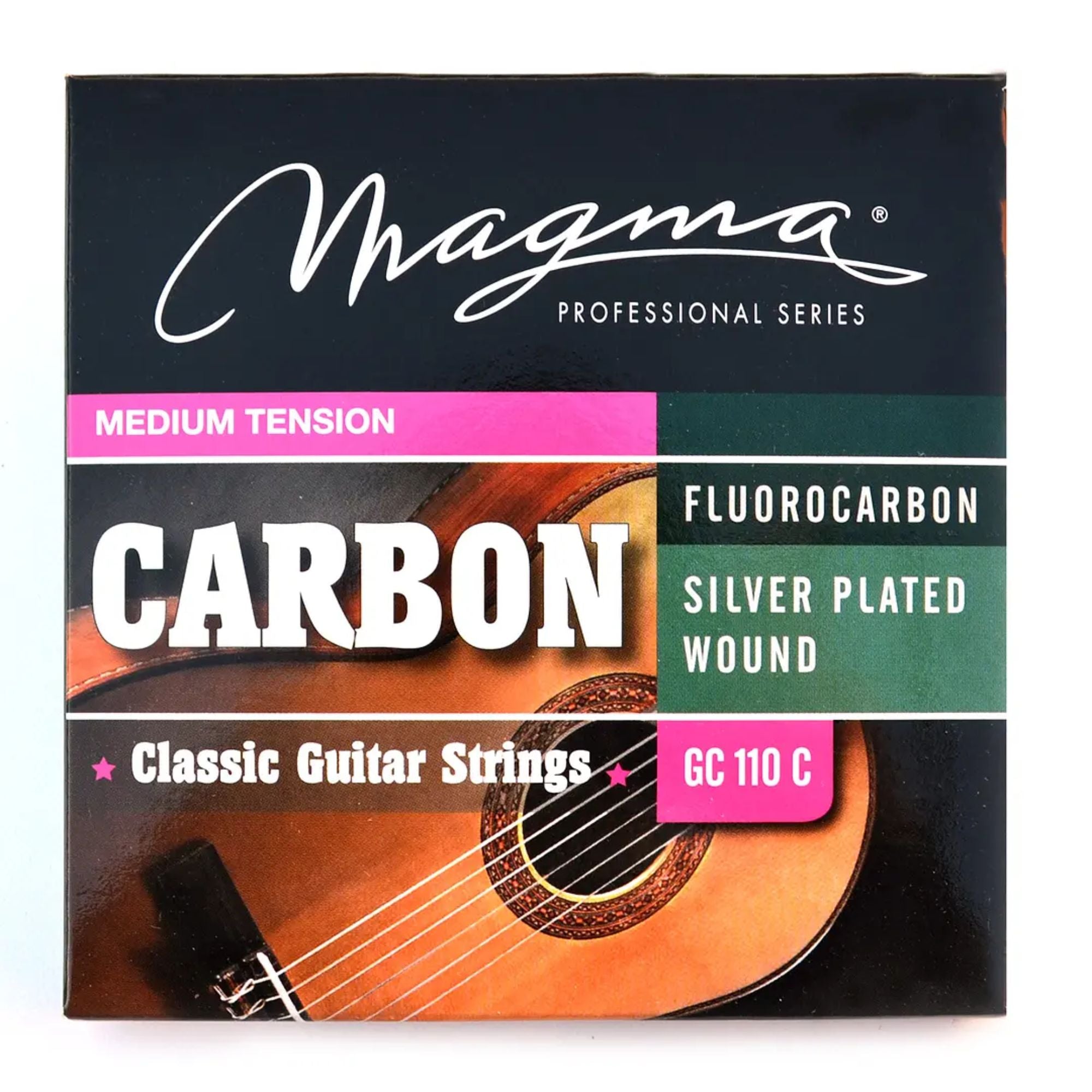 Set de Cuerdas Guitarra Clásica Magma GC110C Carbono
