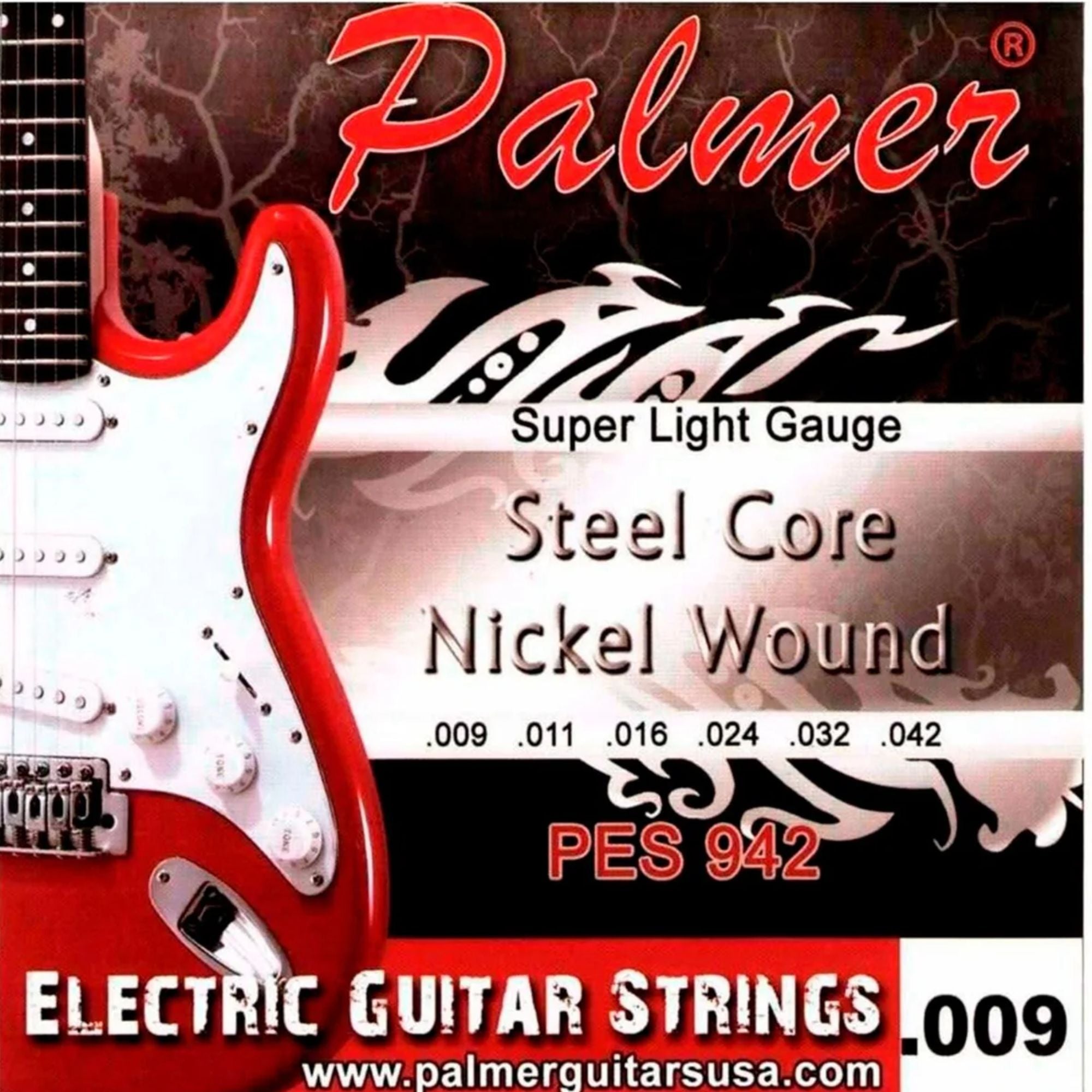 Set de Cuerdas Guitarra Eléctrica Palmer PES942