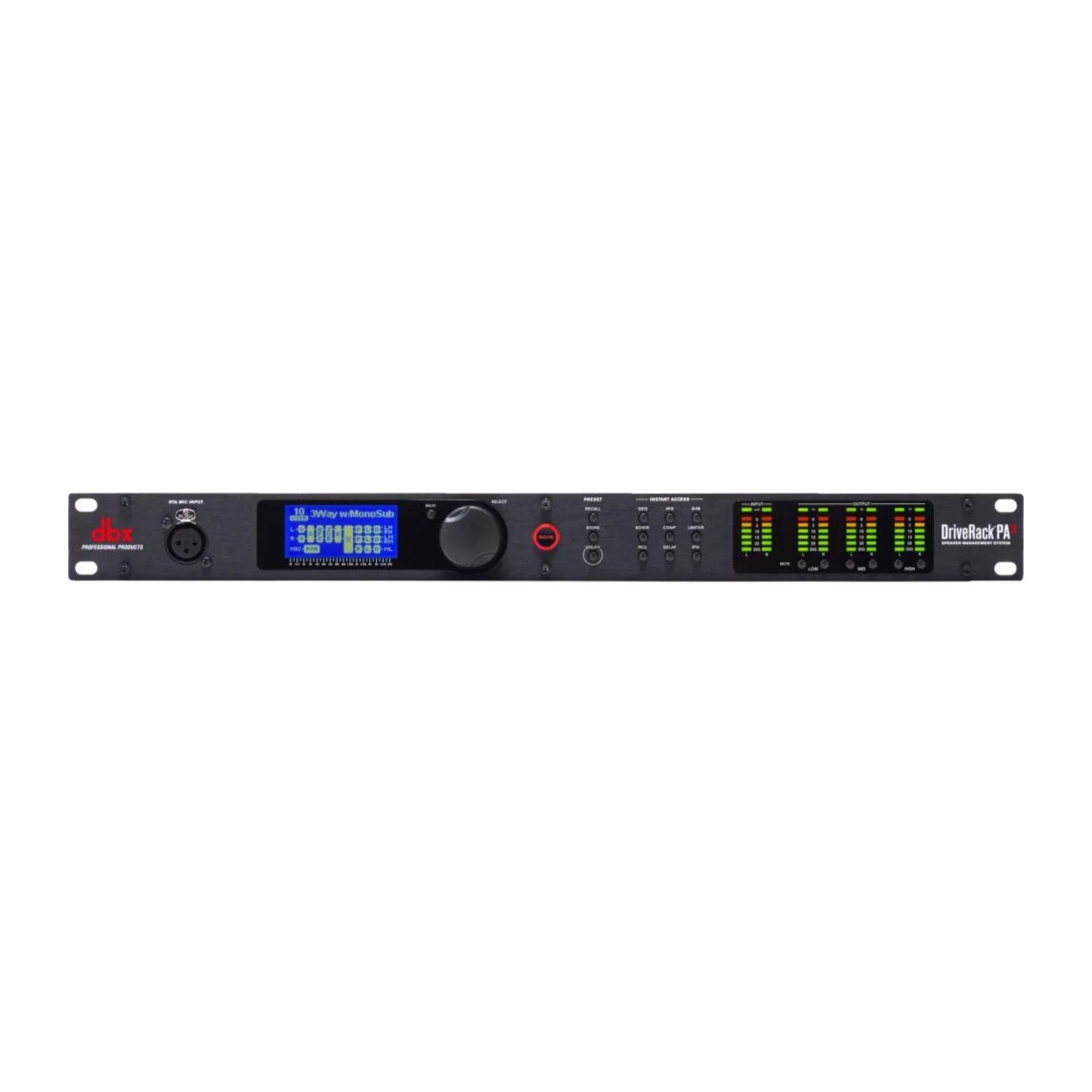 Procesador de Audio DBX PA2+