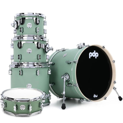 PDP Batería Acústica Concept Maple Satin Seafoam 5Pcs