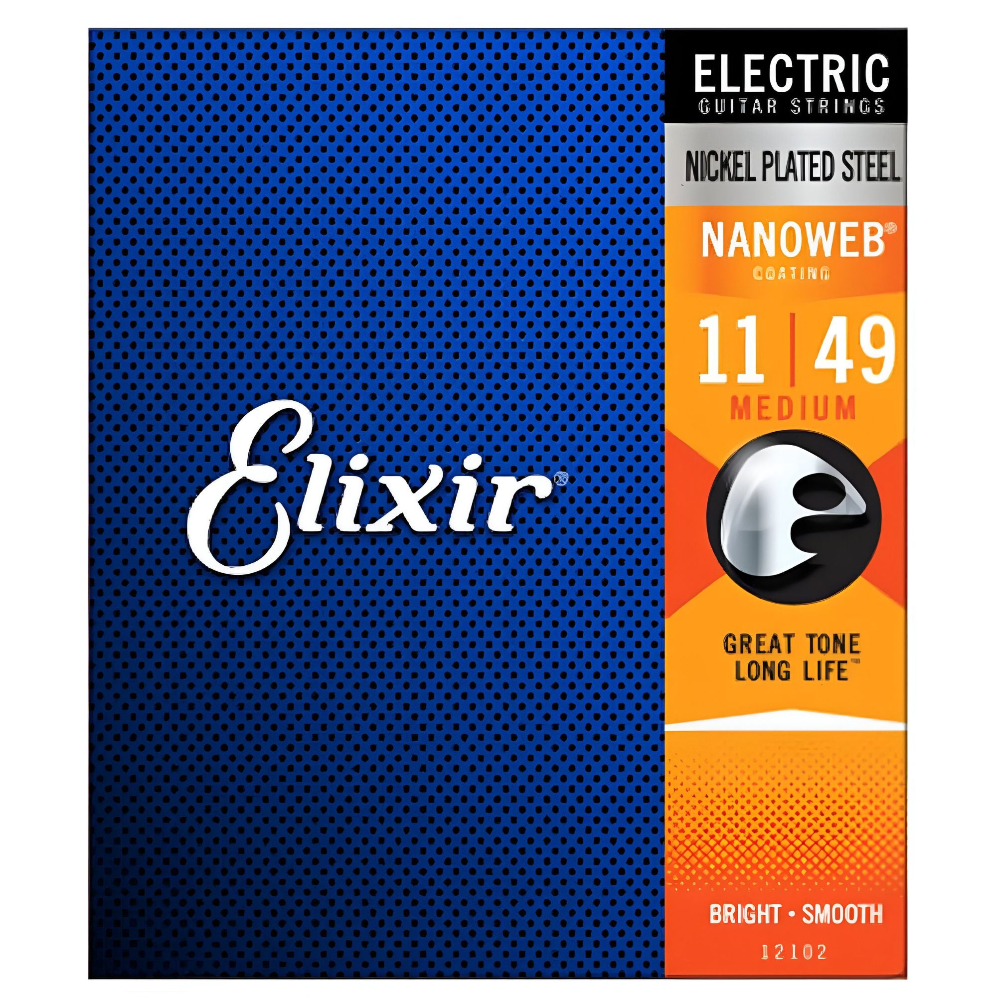 Set de Cuerdas Guitarra Eléctrica 011-049 Elixir Steel Nanoweb 12102