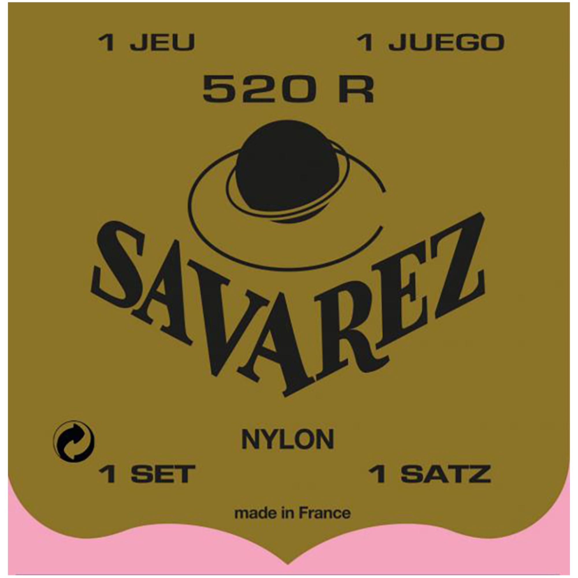 Set de Cuerdas Guitarra Clásica Savarez 520R