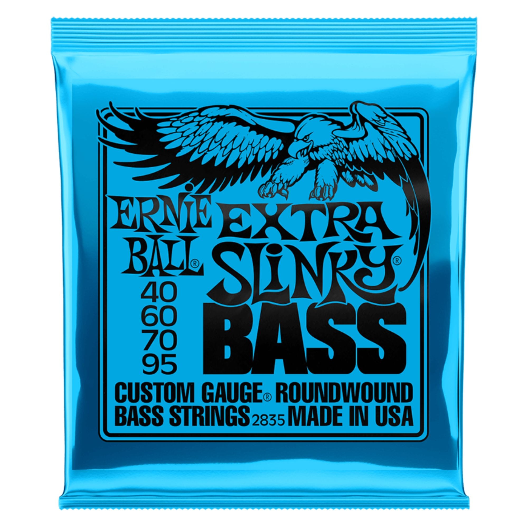 Set de Cuerdas Ernie Ball 2835 Extra Slinky Nickel 40-95