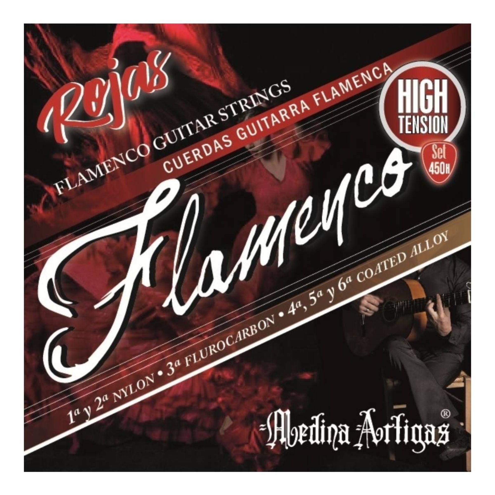 Set de Cuerdas Guitara Flamenca Set 450H Medina Artigas