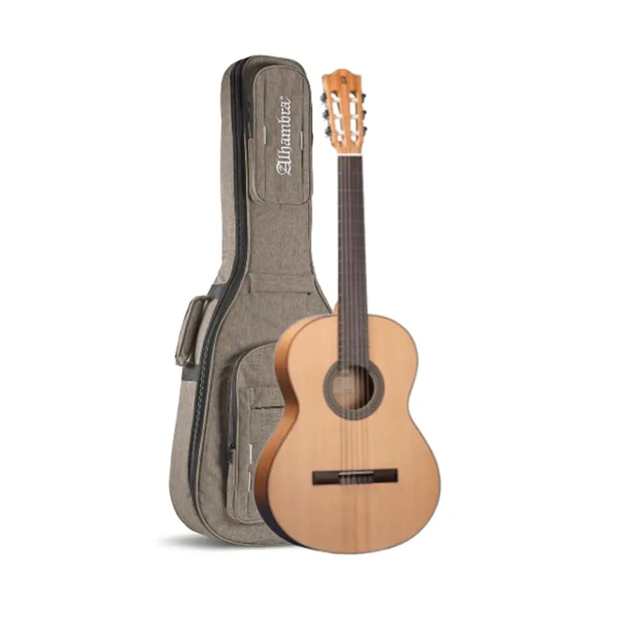 Guitarra Clásica 2F C/Golpeador+Funda 4/4 10 Mm Alhambra