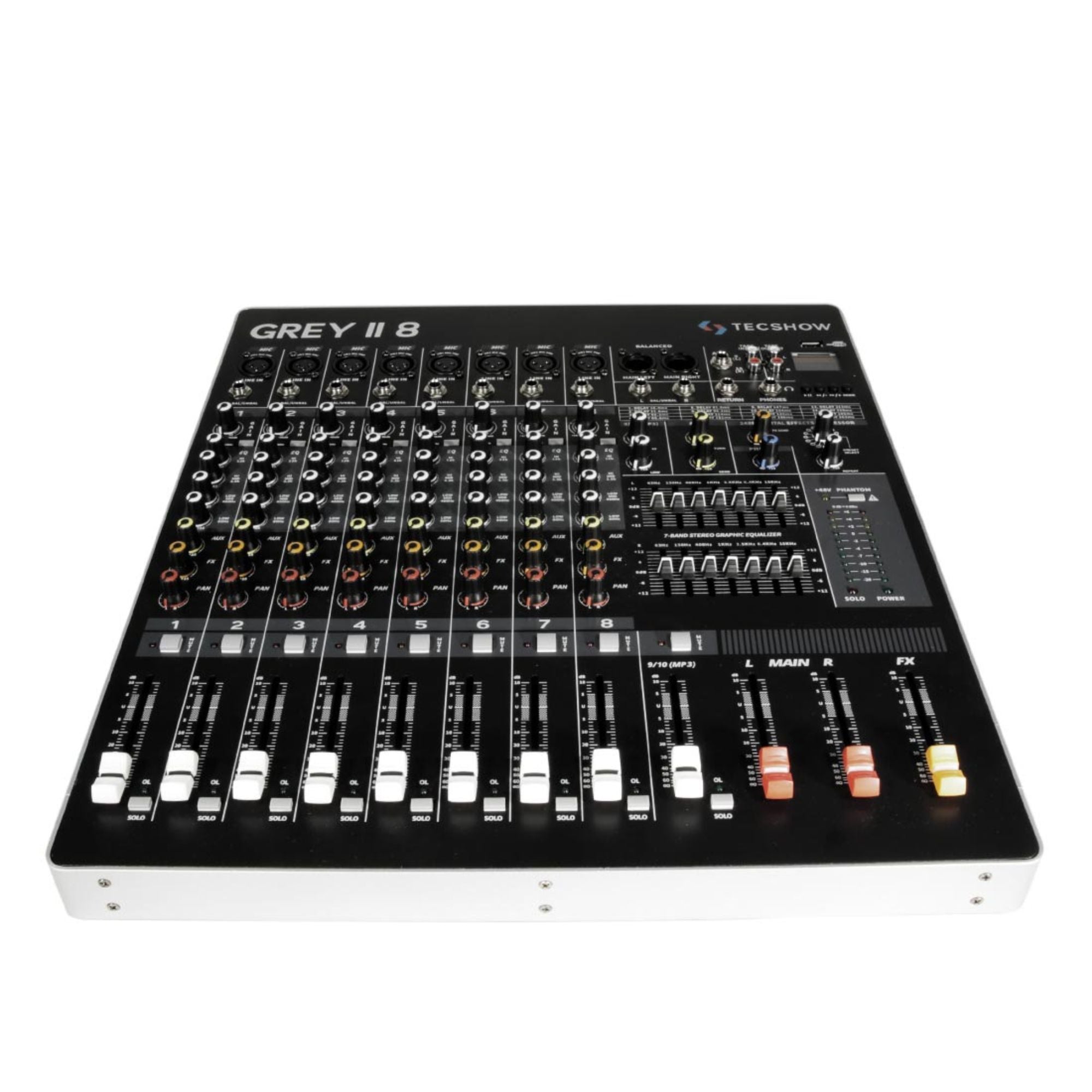 Mixer 8 Canales Tecshow GREY II 8